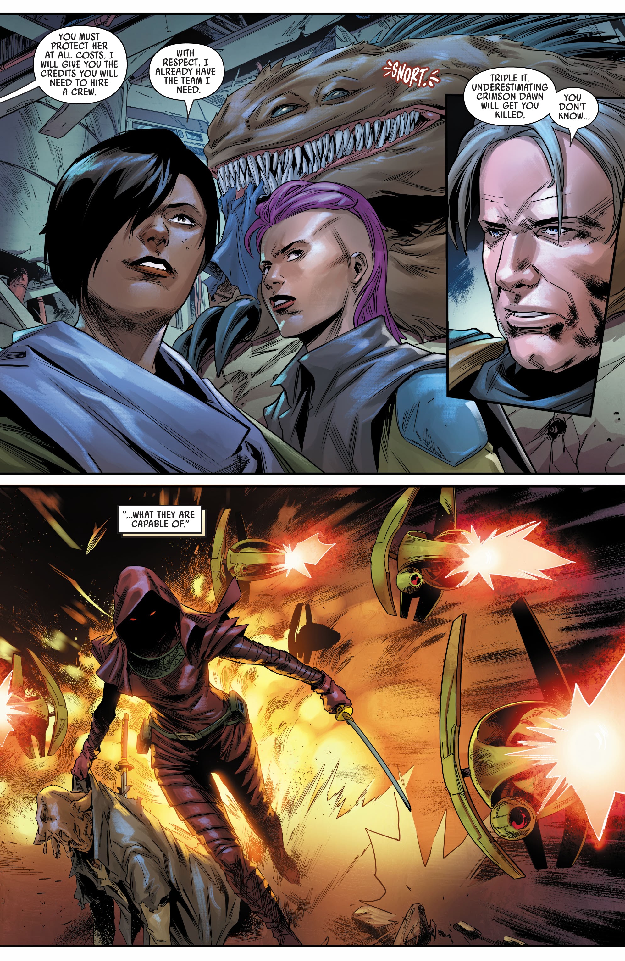 Read online Star Wars: Bounty Hunters comic -  Issue #14 - 16