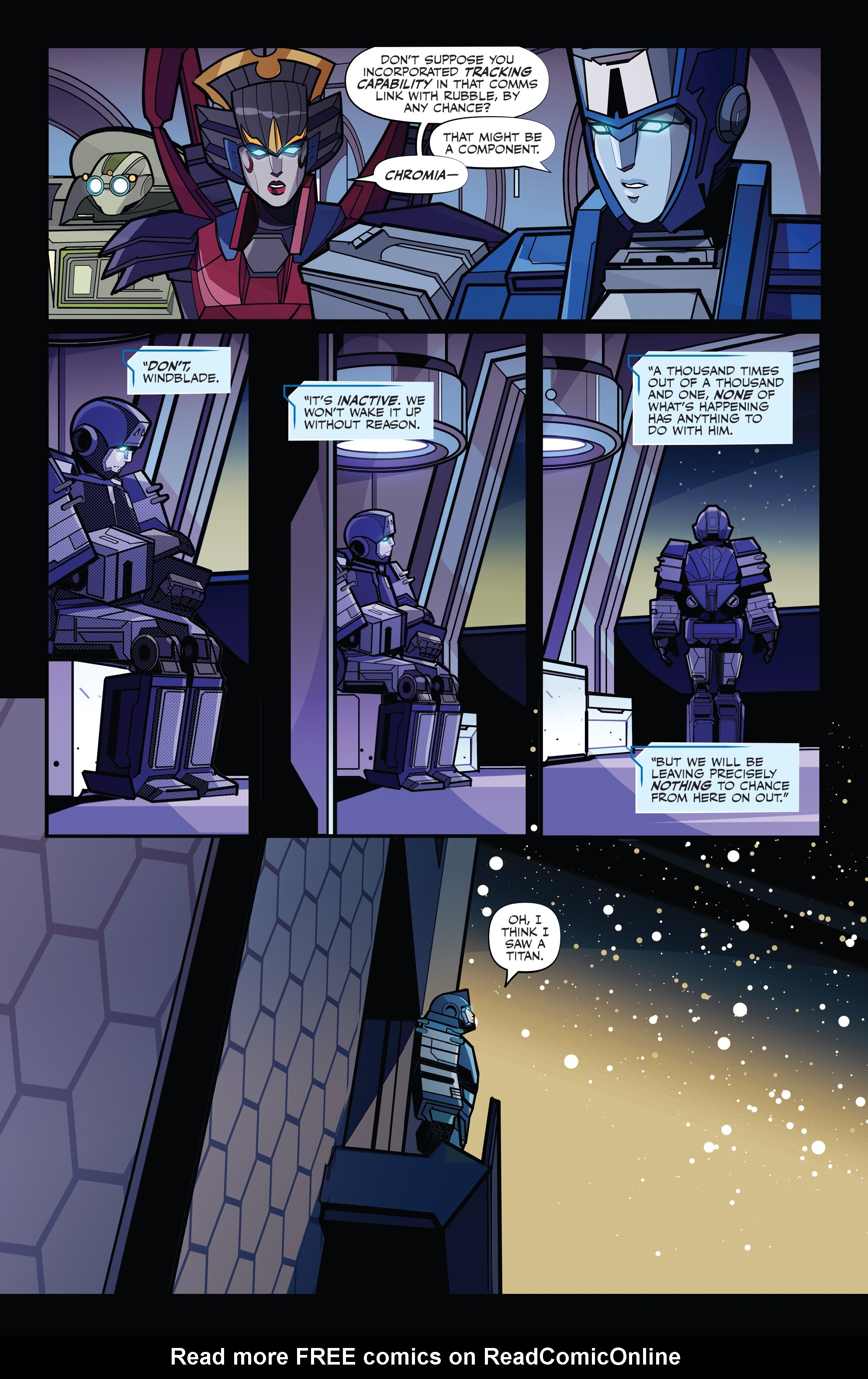 Read online Transformers (2019) comic -  Issue #3 - 22