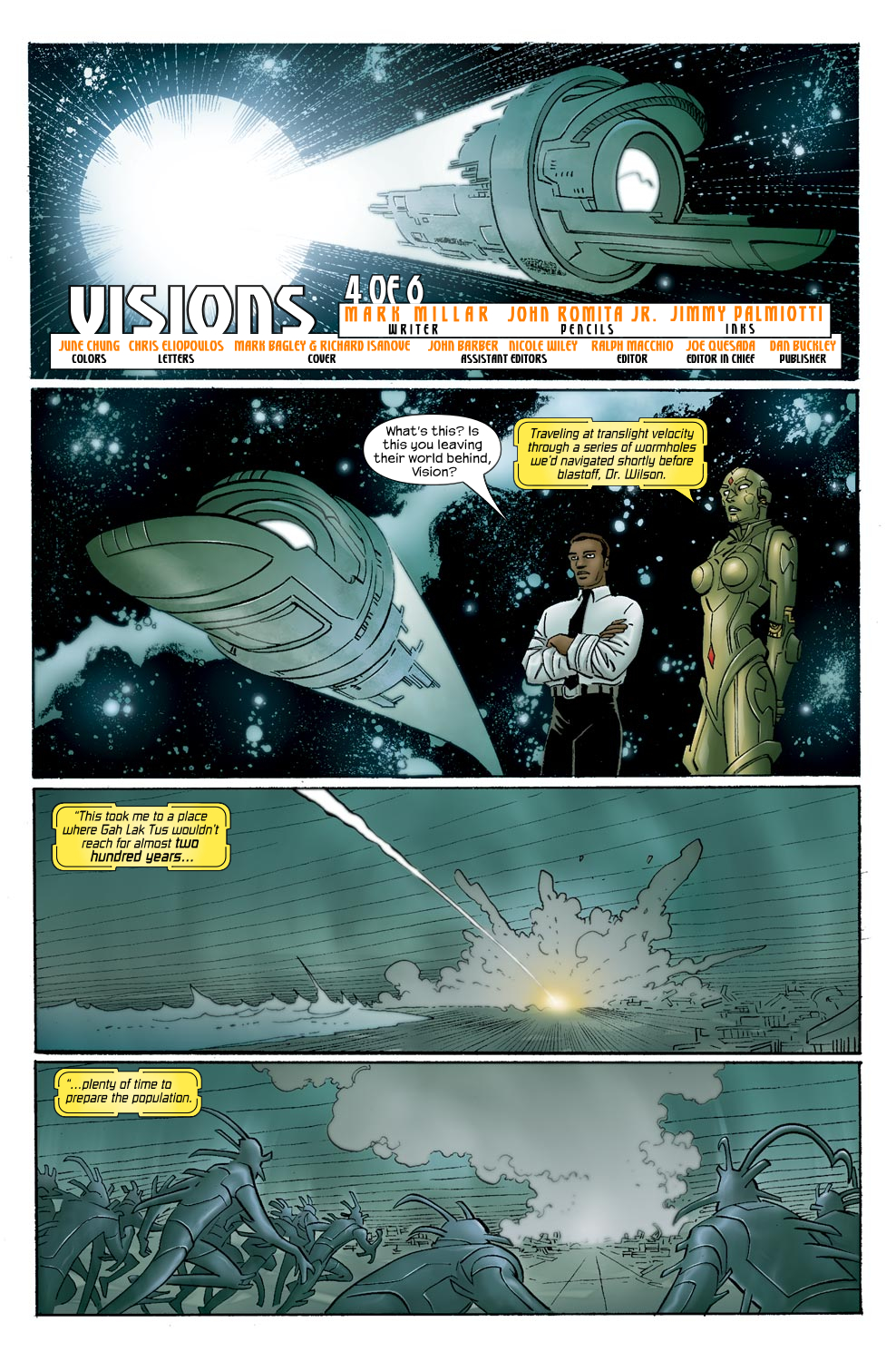 Read online Ultimate Vision comic -  Issue #0 - 15