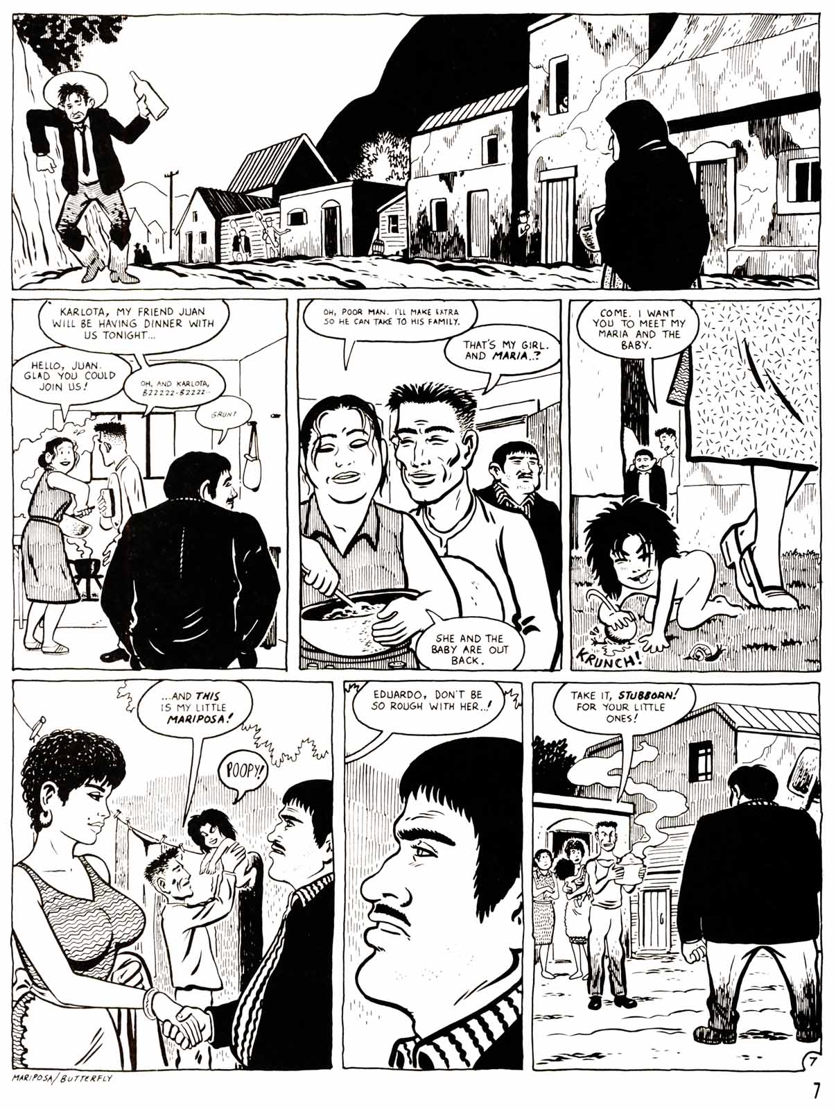 Read online Love and Rockets (1982) comic -  Issue #29 - 9