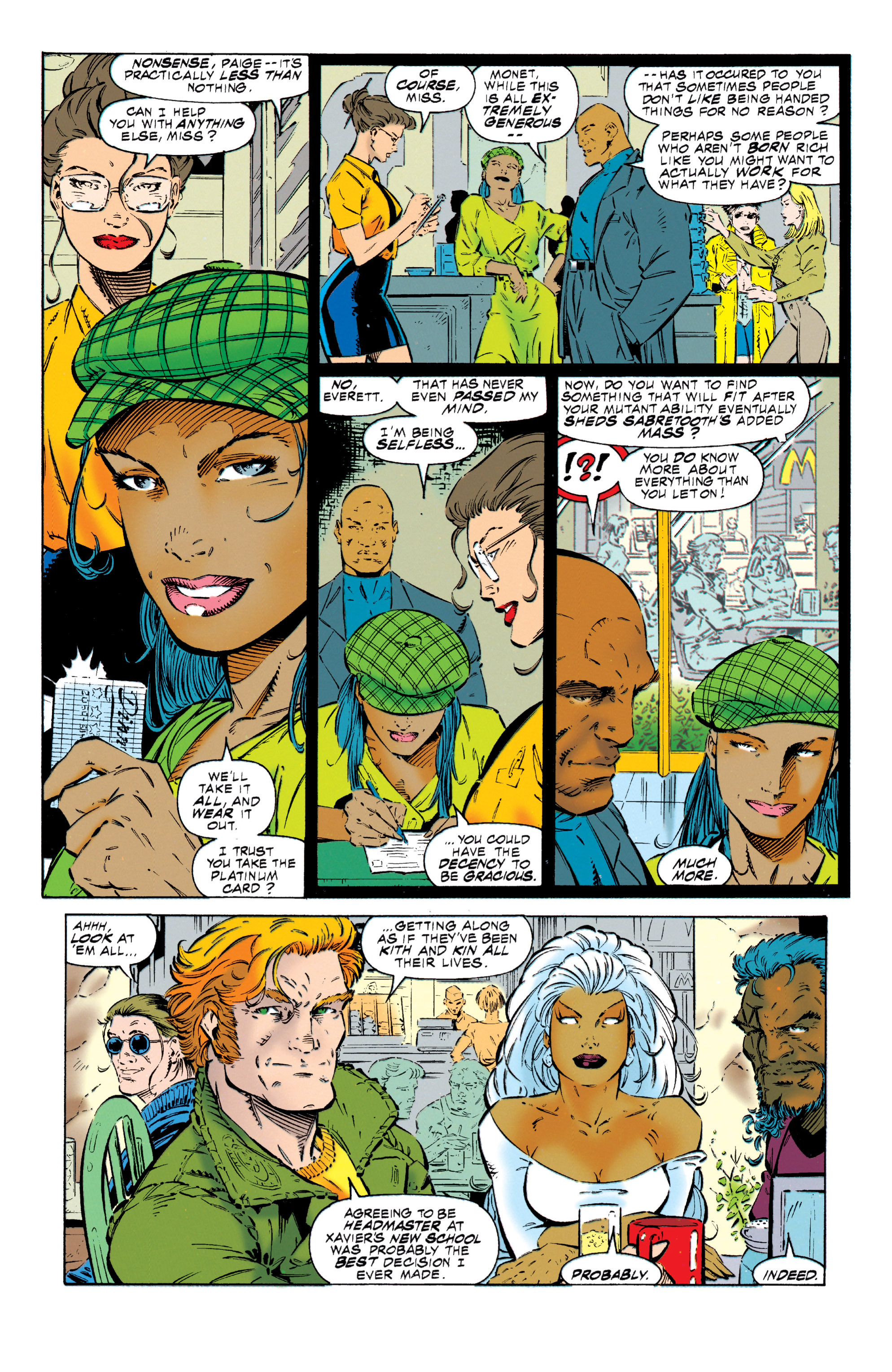 Read online Uncanny X-Men (1963) comic -  Issue #318 - 9