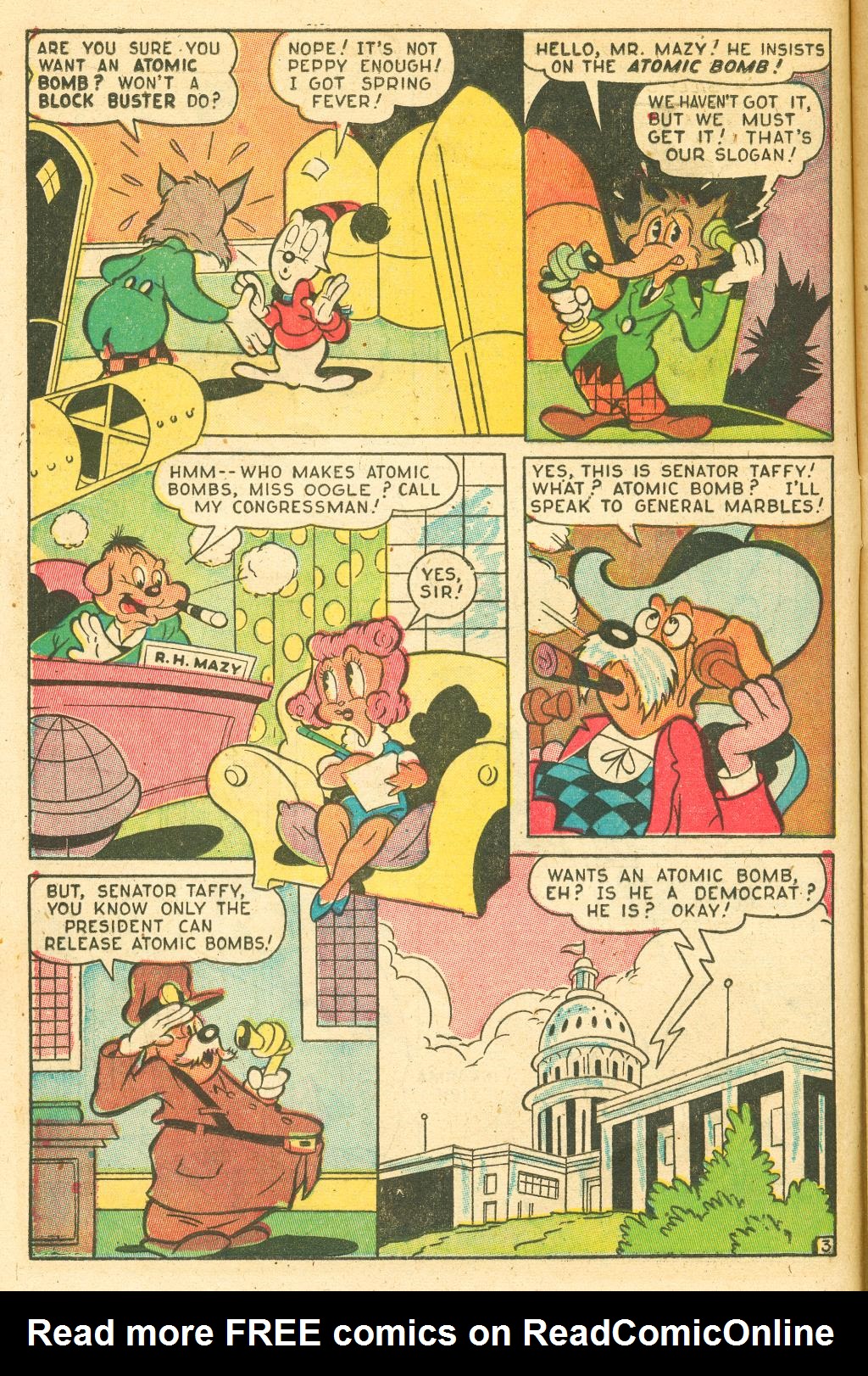 Read online Ziggy Pig-Silly Seal Comics (1944) comic -  Issue #6 - 16