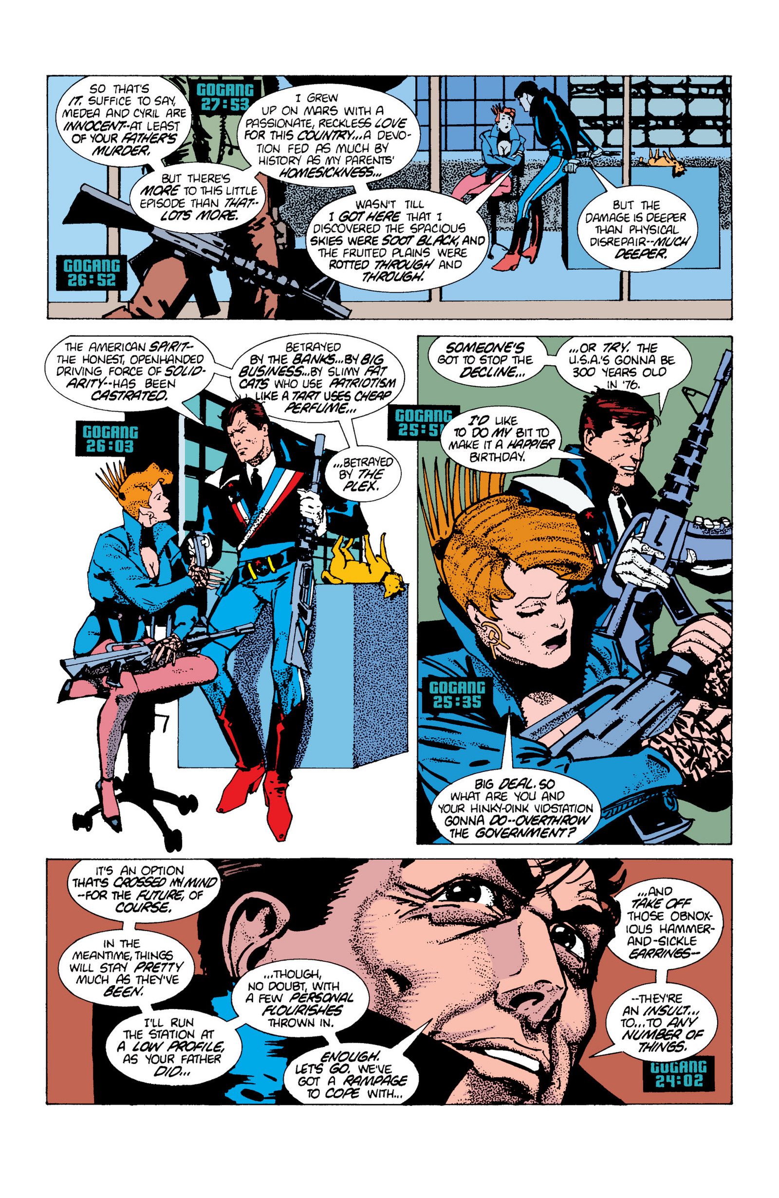 Read online American Flagg! comic -  Issue # _Definitive Collection (Part 2) - 11