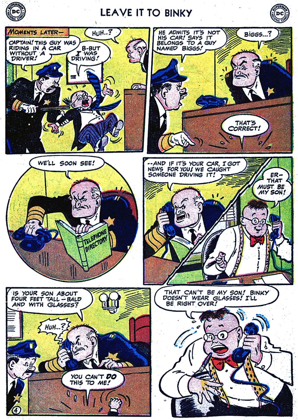 Read online Leave it to Binky comic -  Issue #34 - 37