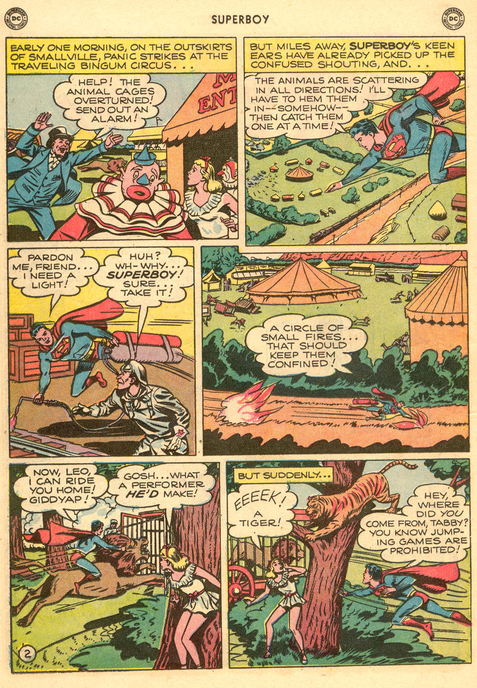 Read online Superboy (1949) comic -  Issue #9 - 15