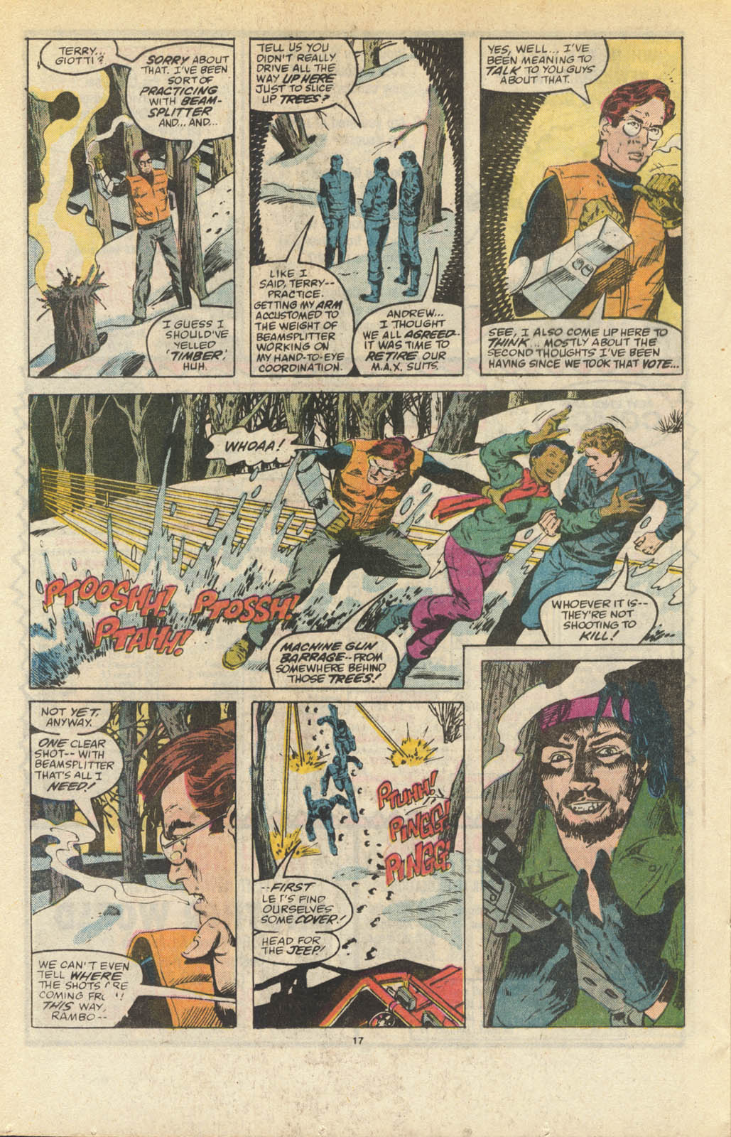 Read online Spitfire and the Troubleshooters comic -  Issue #7 - 17