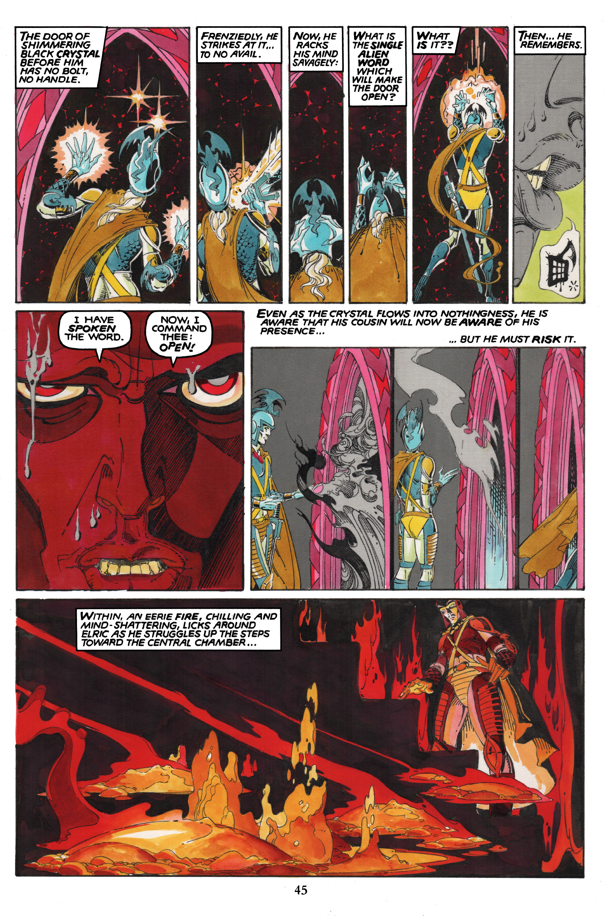 Read online The Michael Moorcock Library comic -  Issue # TPB 3 - 45