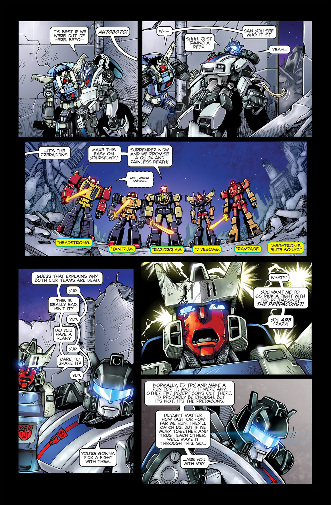 Read online Transformers Spotlight: Jazz comic -  Issue # Full - 10