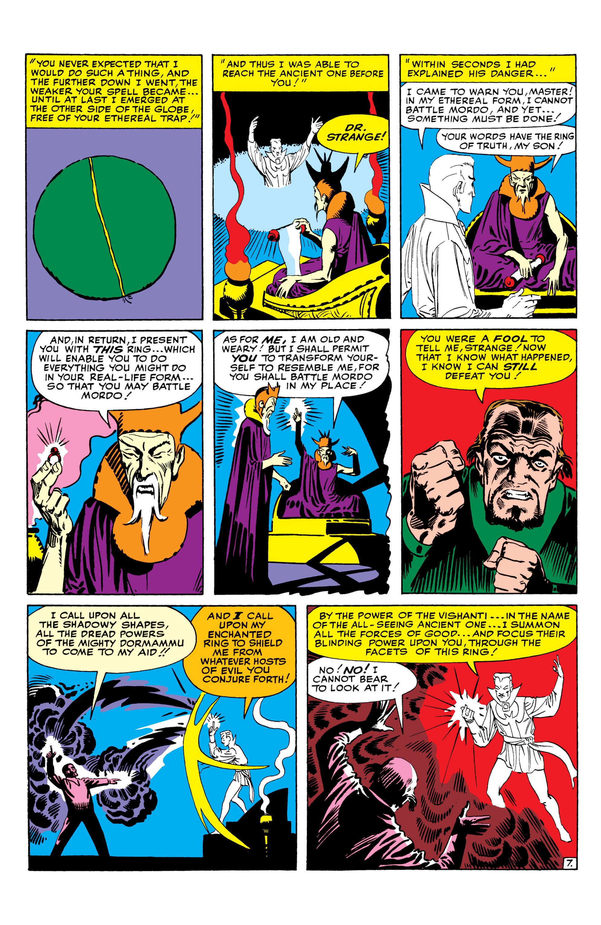 Read online Marvel Masterworks: Doctor Strange comic -  Issue # TPB 1 - 49
