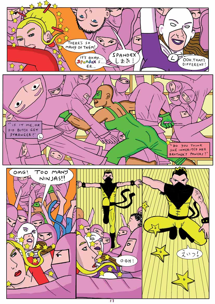Read online Spandex comic -  Issue #2 - 21