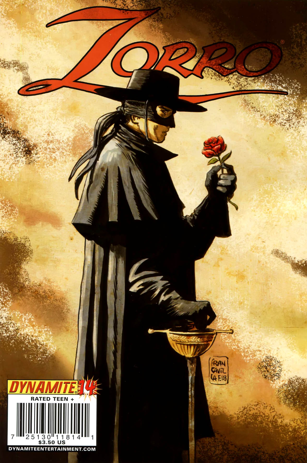 Read online Zorro (2008) comic -  Issue #14 - 2