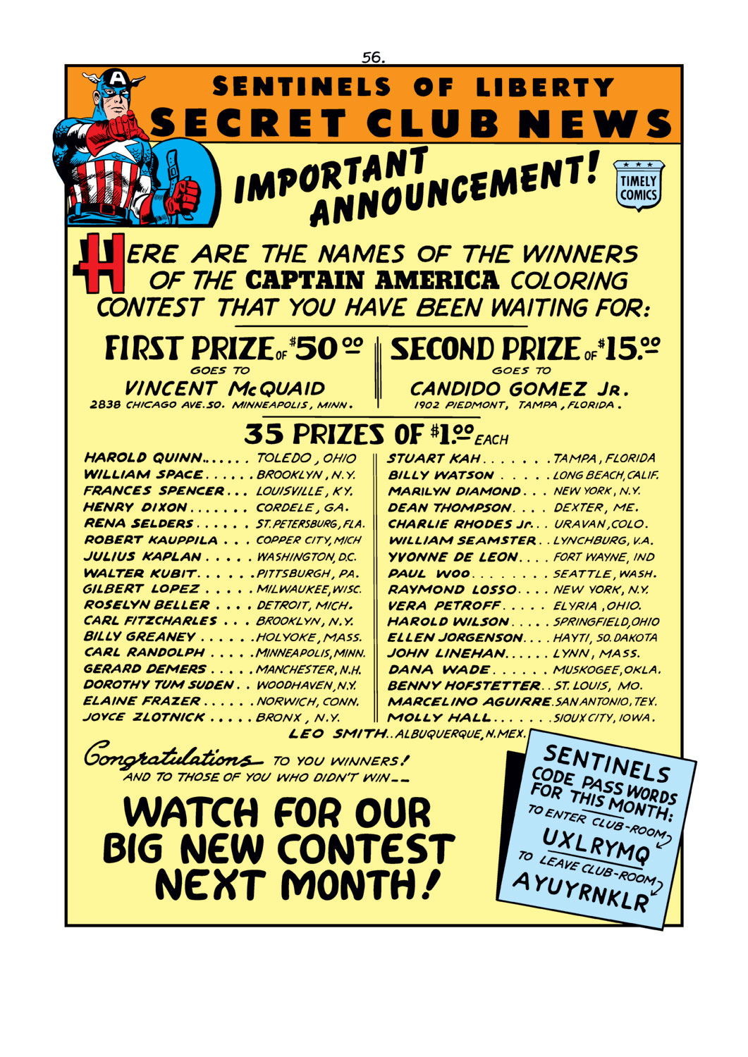 Captain America Comics 16 Page 56
