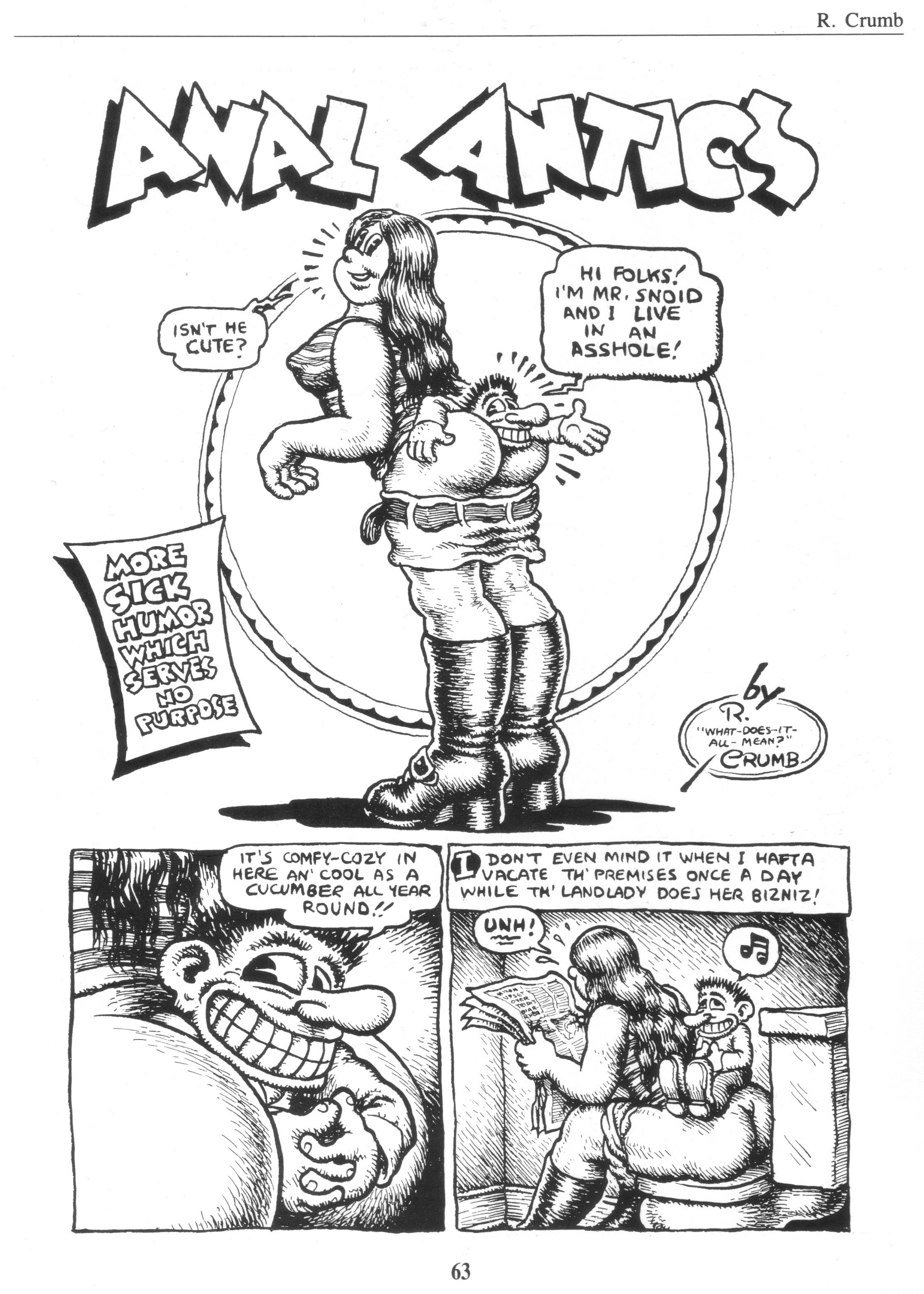 Read online The Complete Crumb Comics comic -  Issue # TPB 8 - 71