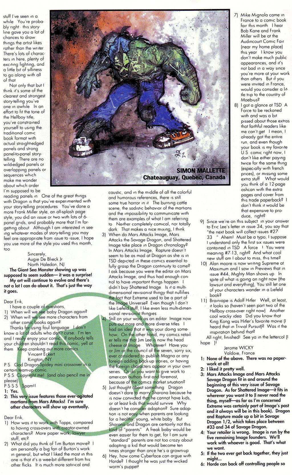 Read online The Savage Dragon (1993) comic -  Issue #37 - 30