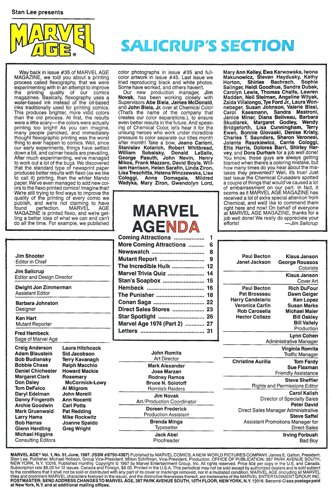 Marvel Age issue 51 - Page 2