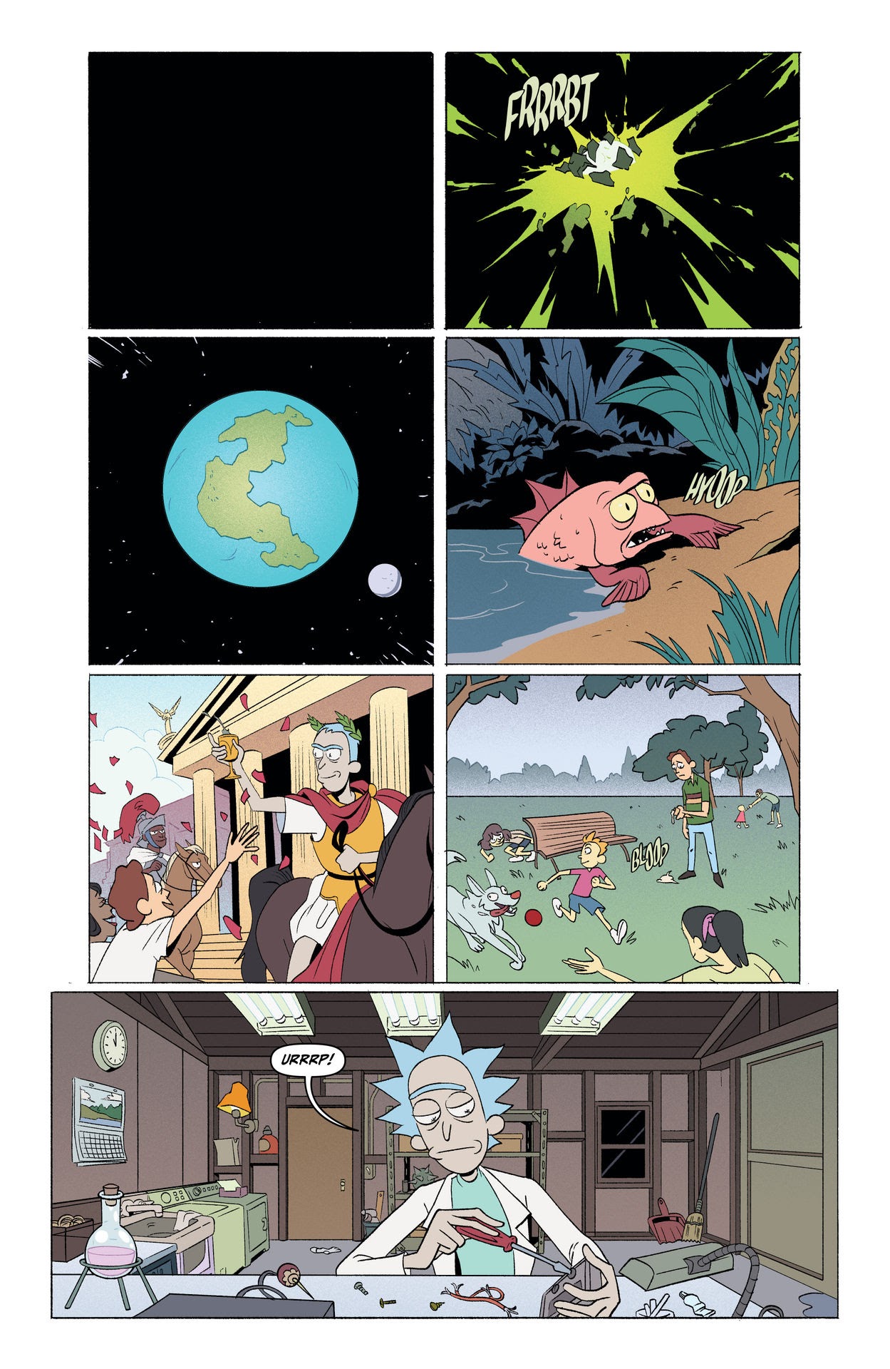 Read online Rick and Morty: Go to Hell comic -  Issue #5 - 22