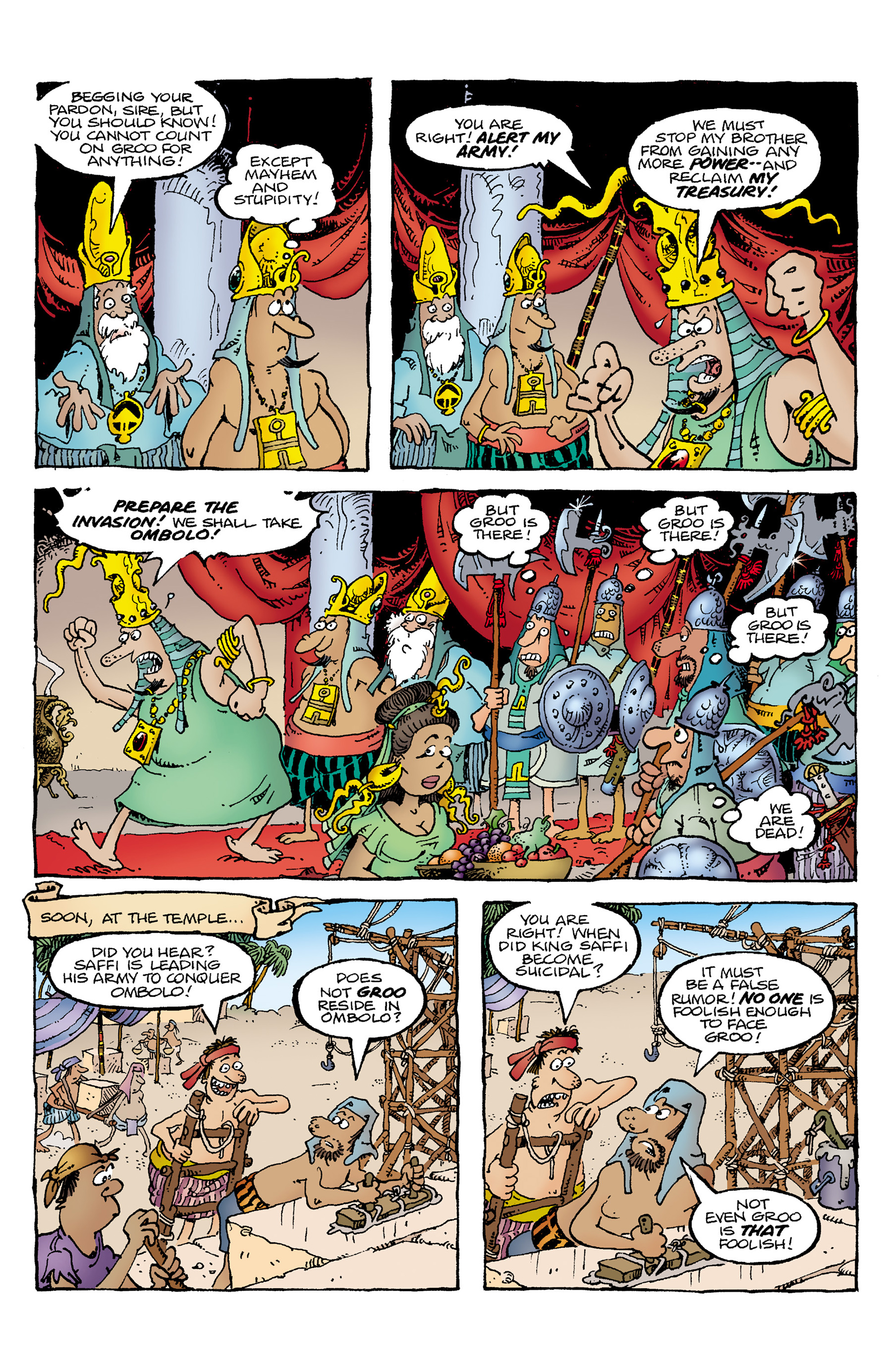 Read online Groo: Fray of the Gods comic -  Issue #4 - 7