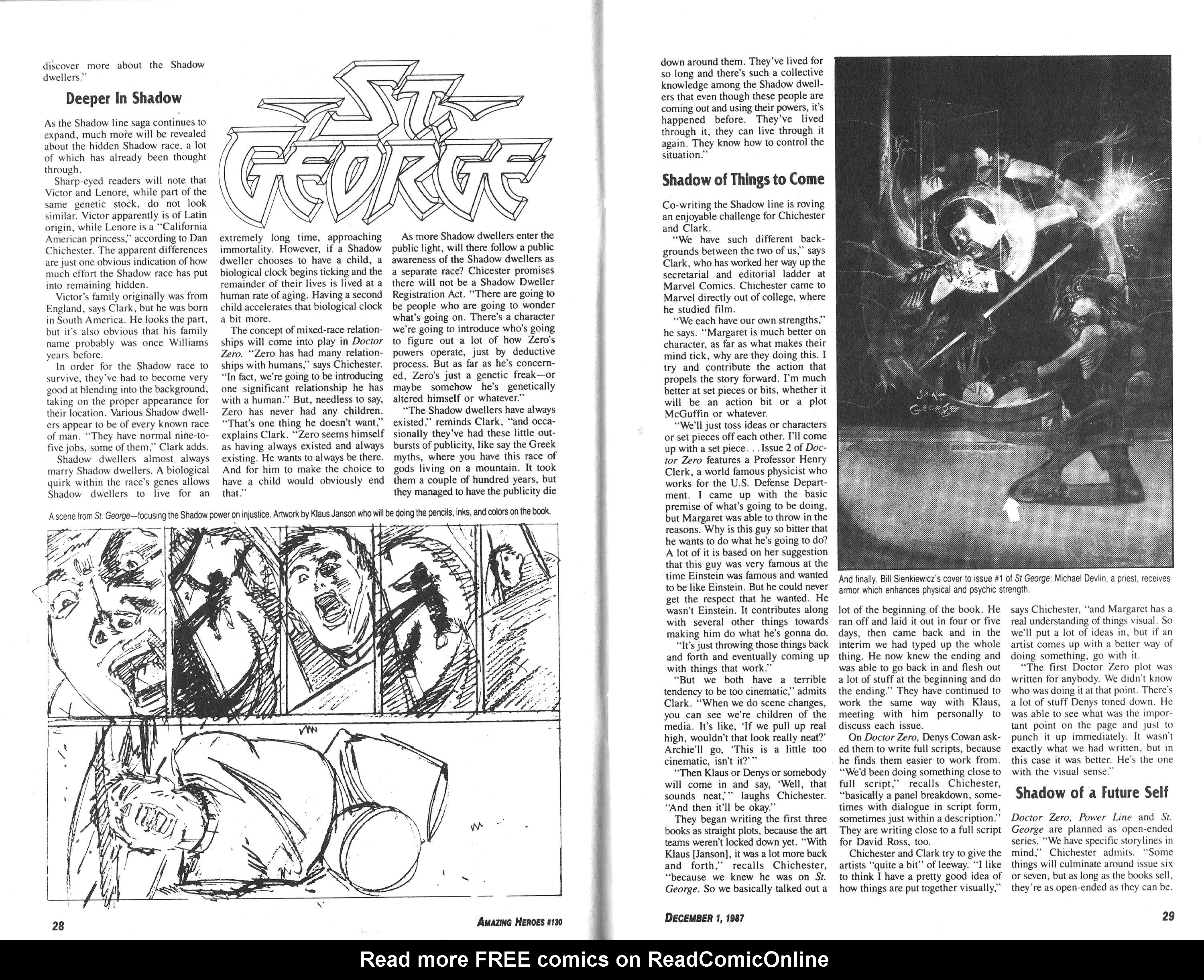 Read online Amazing Heroes comic -  Issue #130 - 15