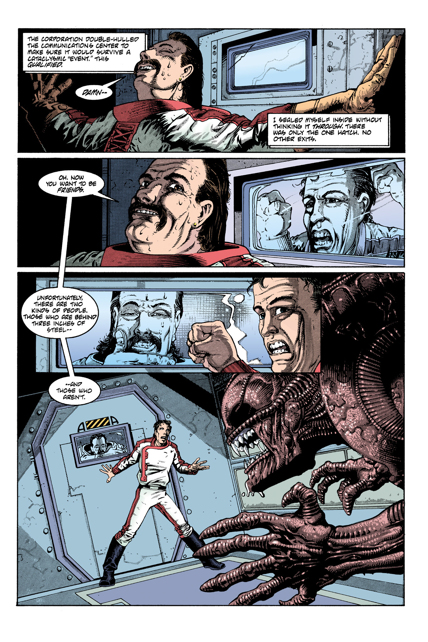 Read online Aliens: Incubation/Lucky/Taste comic -  Issue # Full - 22