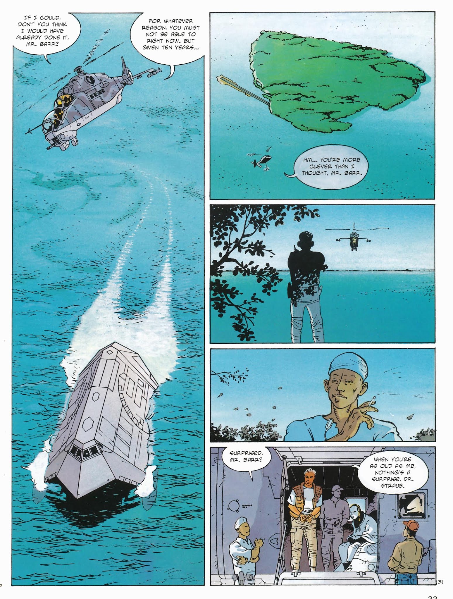 Read online Dallas Barr comic -  Issue #1 - 33
