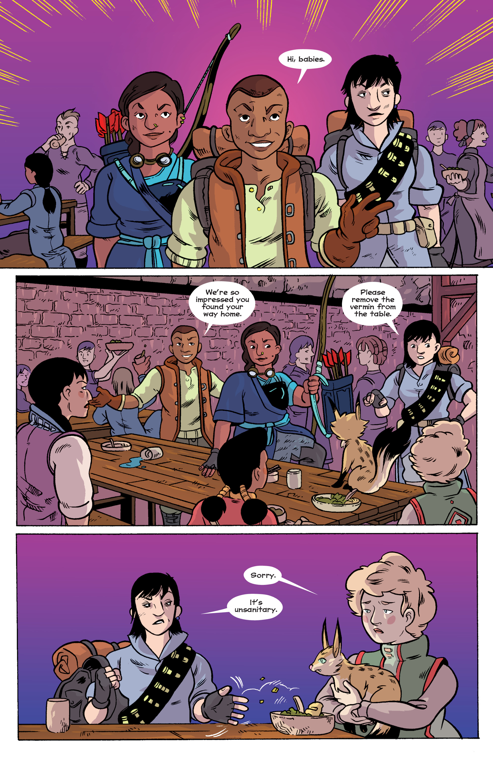 Read online The Castoffs comic -  Issue #6 - 12