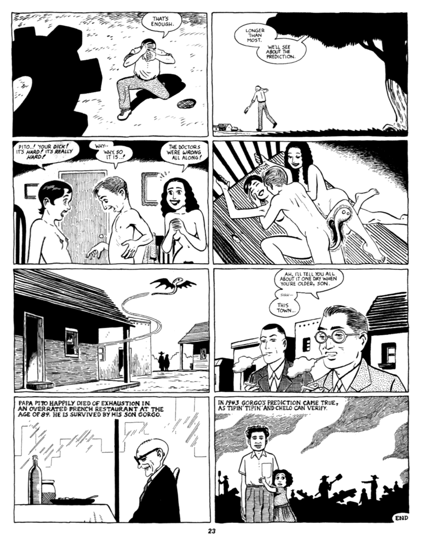 Read online Love and Rockets (1982) comic -  Issue #41 - 25