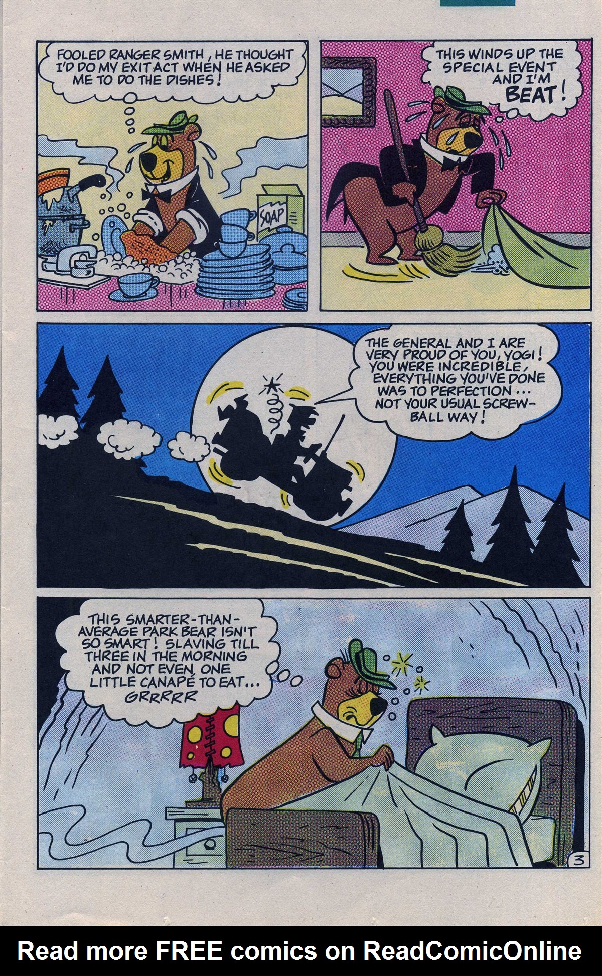 Read online Yogi Bear (1992) comic -  Issue #1 - 5