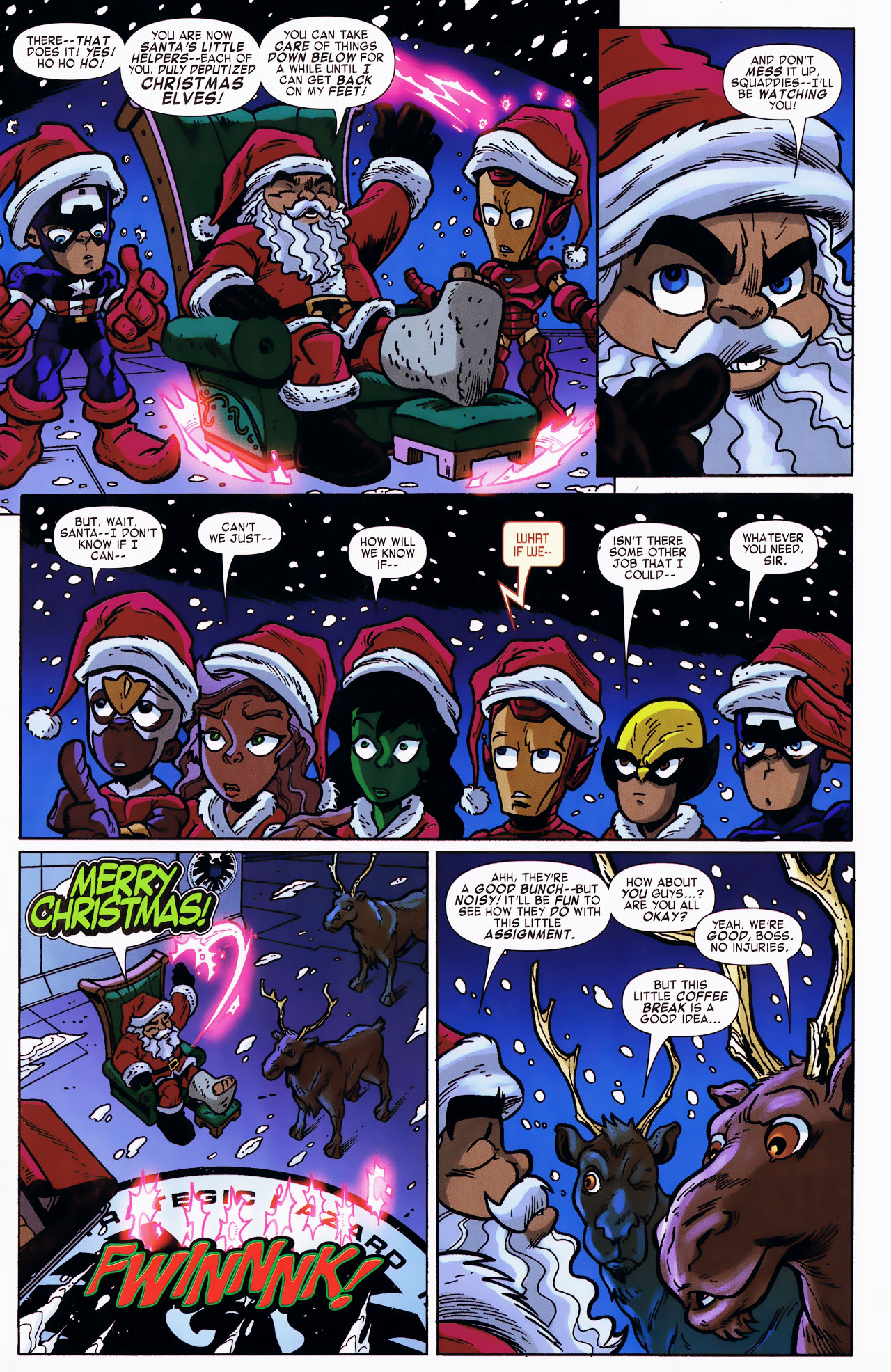 Read online Super Hero Squad comic -  Issue #12 - 9