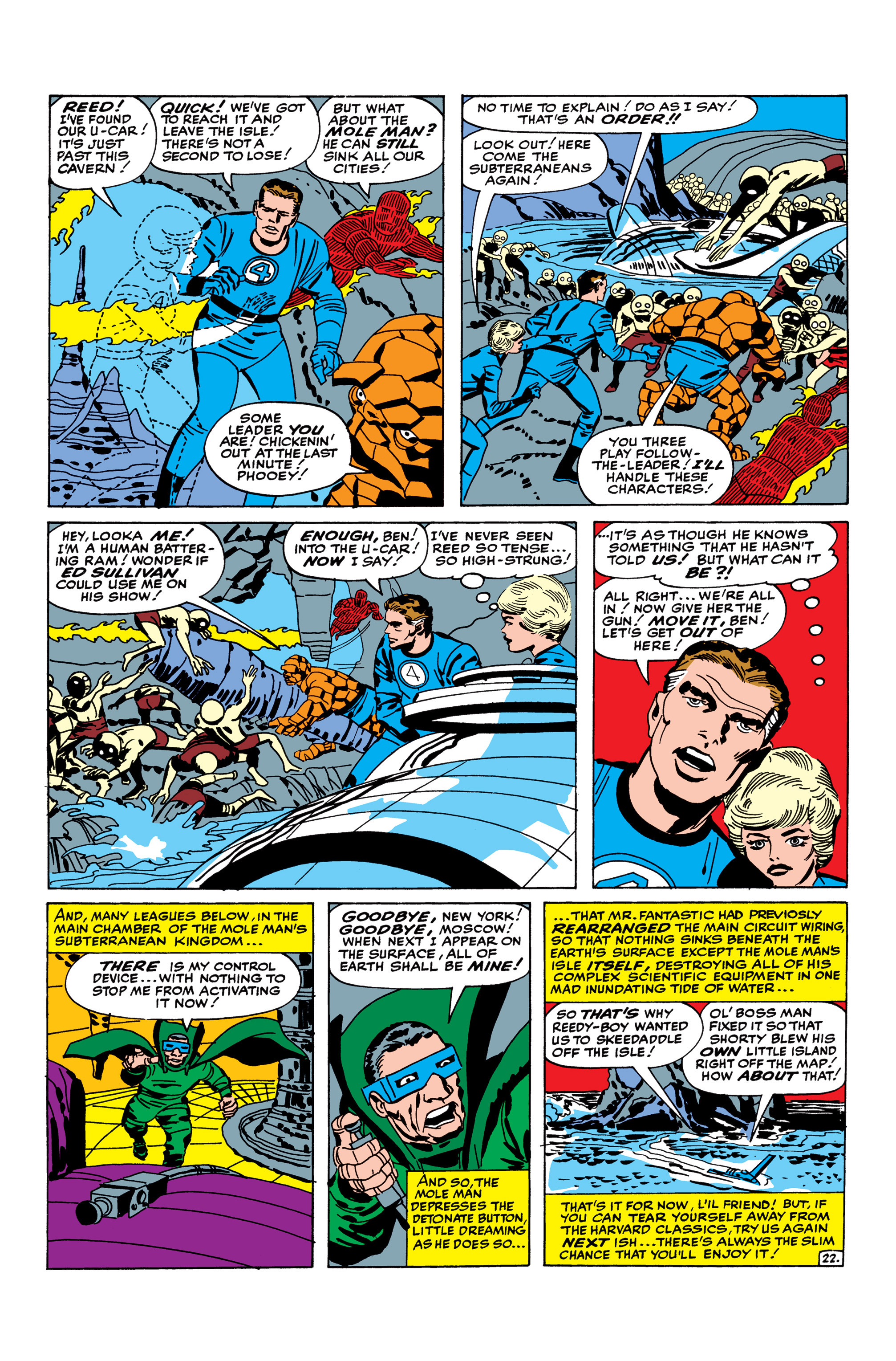 Read online Fantastic Four (1961) comic -  Issue #22 - 23