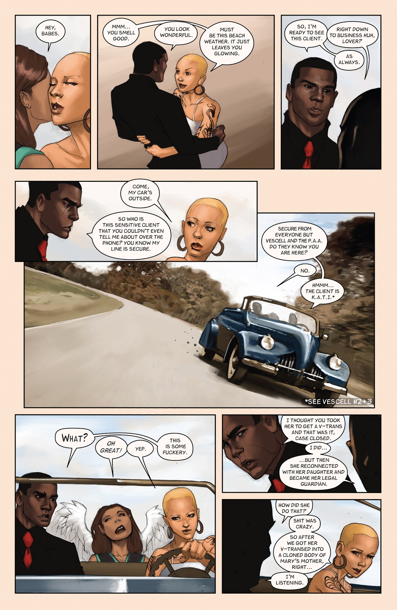 Read online Vescell comic -  Issue #8 - 8