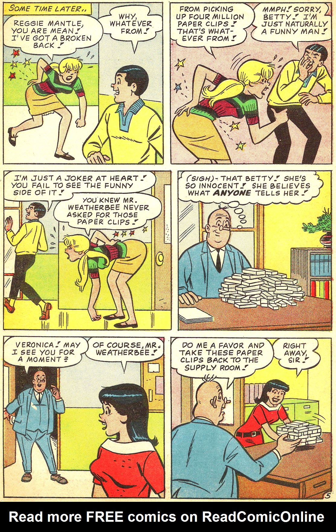 Read online Archie's Girls Betty and Veronica comic -  Issue #137 - 7