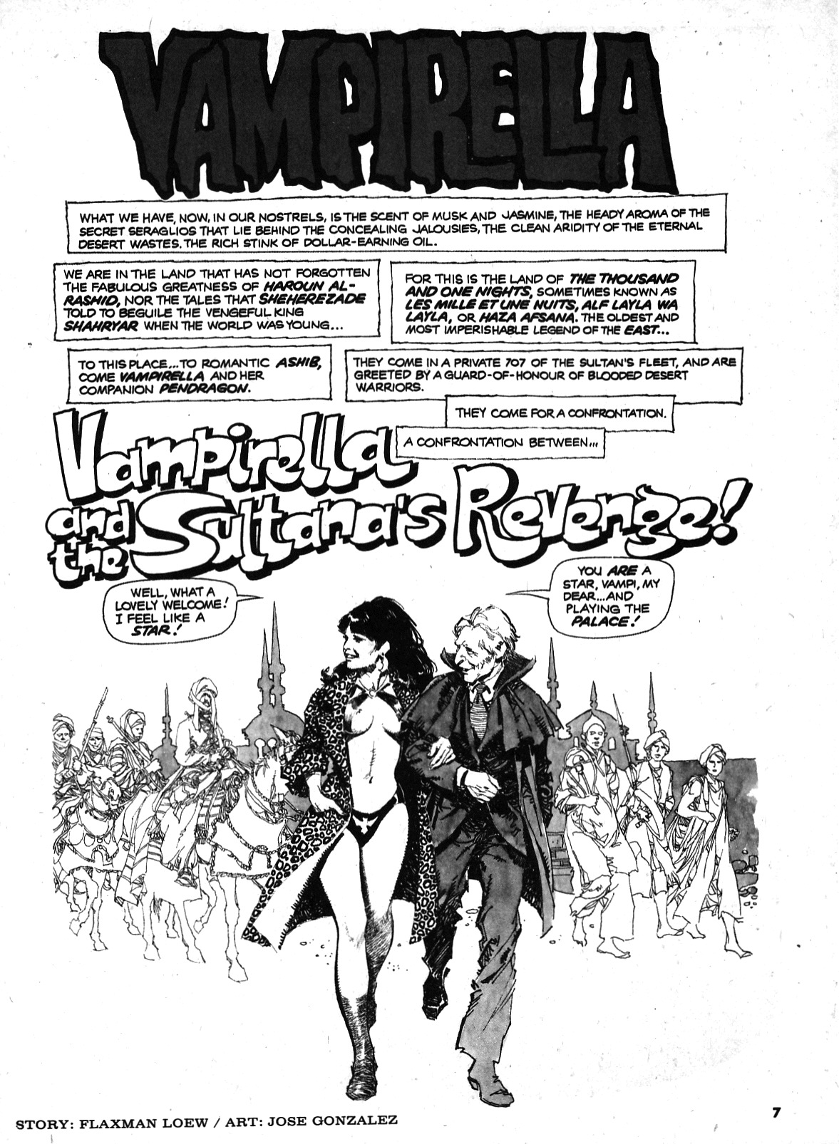 Read online Vampirella (1969) comic -  Issue #33 - 7