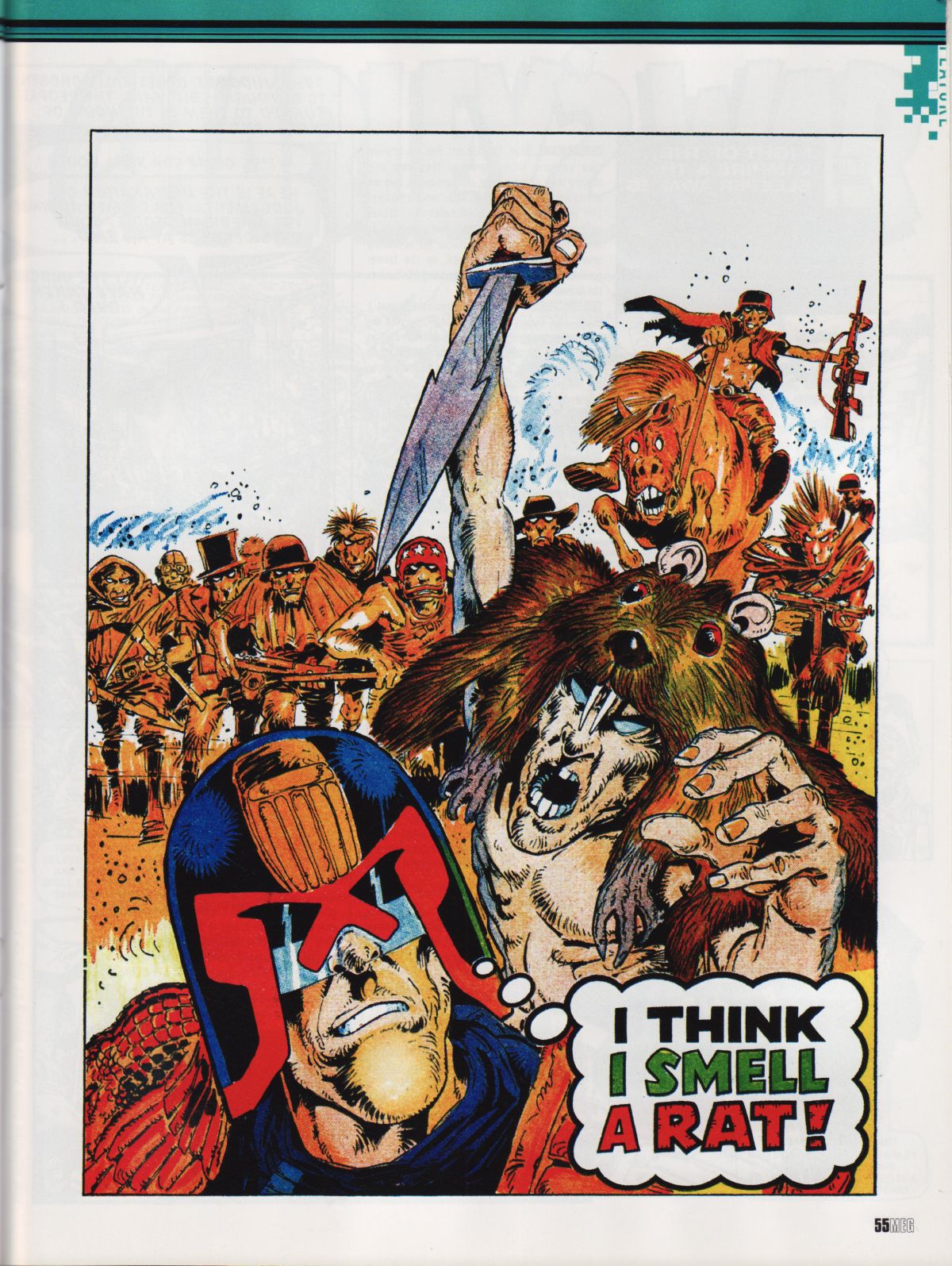 Read online Judge Dredd Megazine (Vol. 5) comic -  Issue #218 - 55