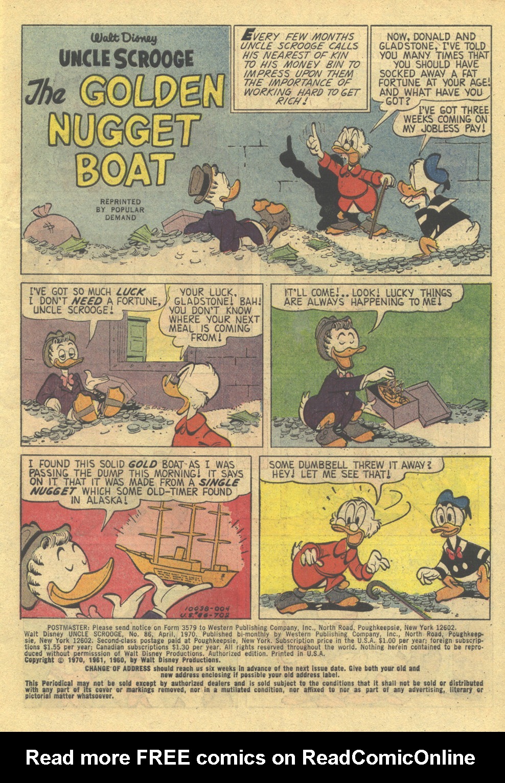 Read online Uncle Scrooge (1953) comic -  Issue #86 - 3
