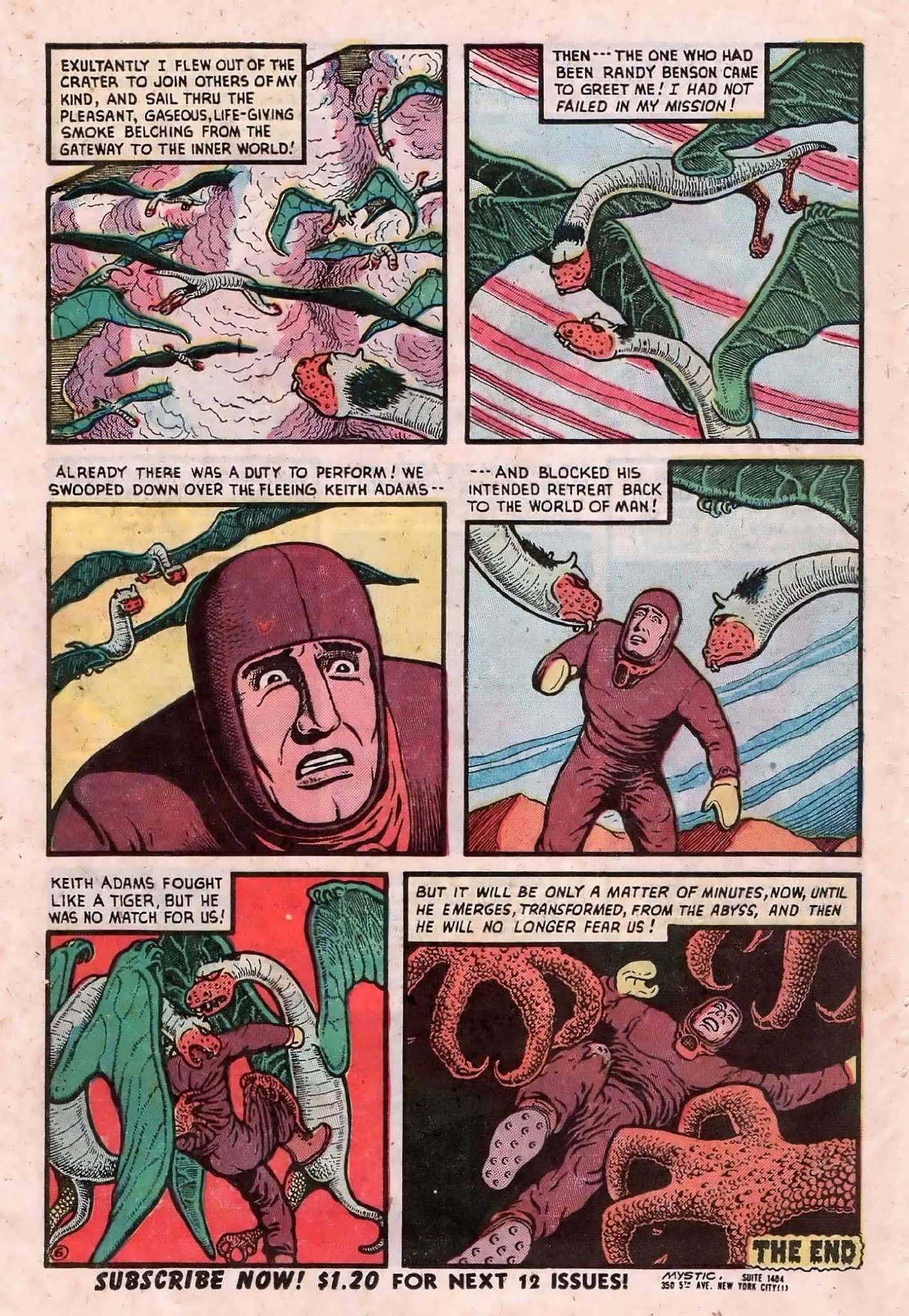 Read online Mystic (1951) comic -  Issue #4 - 25