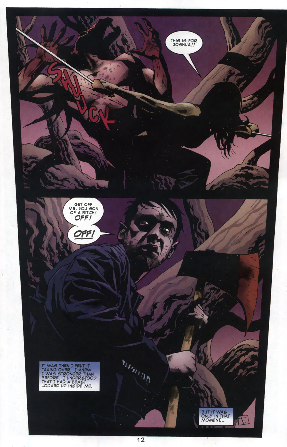 Read online Blood and Water comic -  Issue #5 - 12