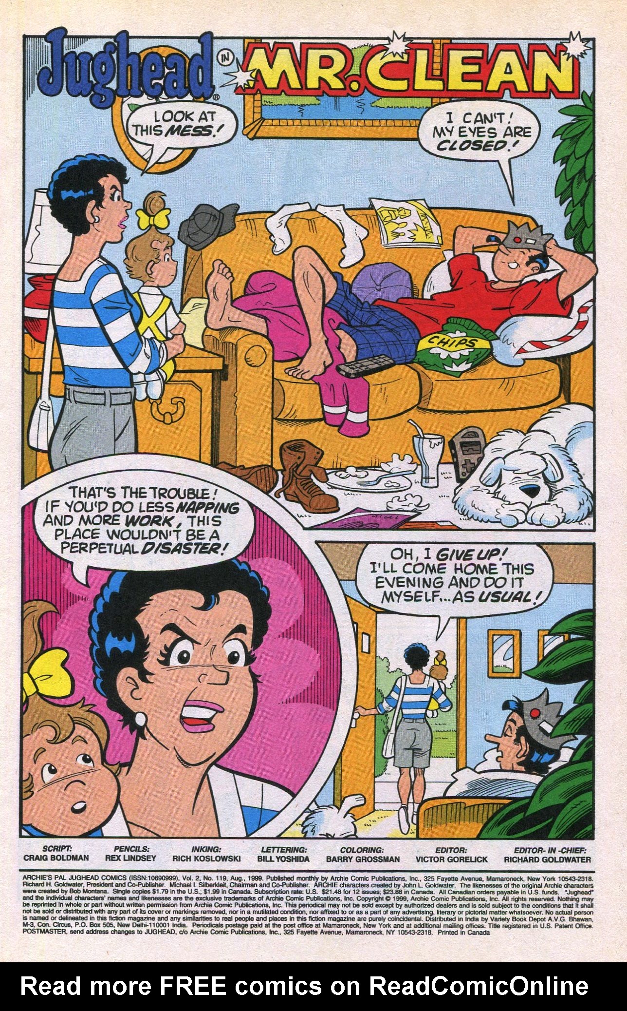 Read online Archie's Pal Jughead Comics comic -  Issue #119 - 3