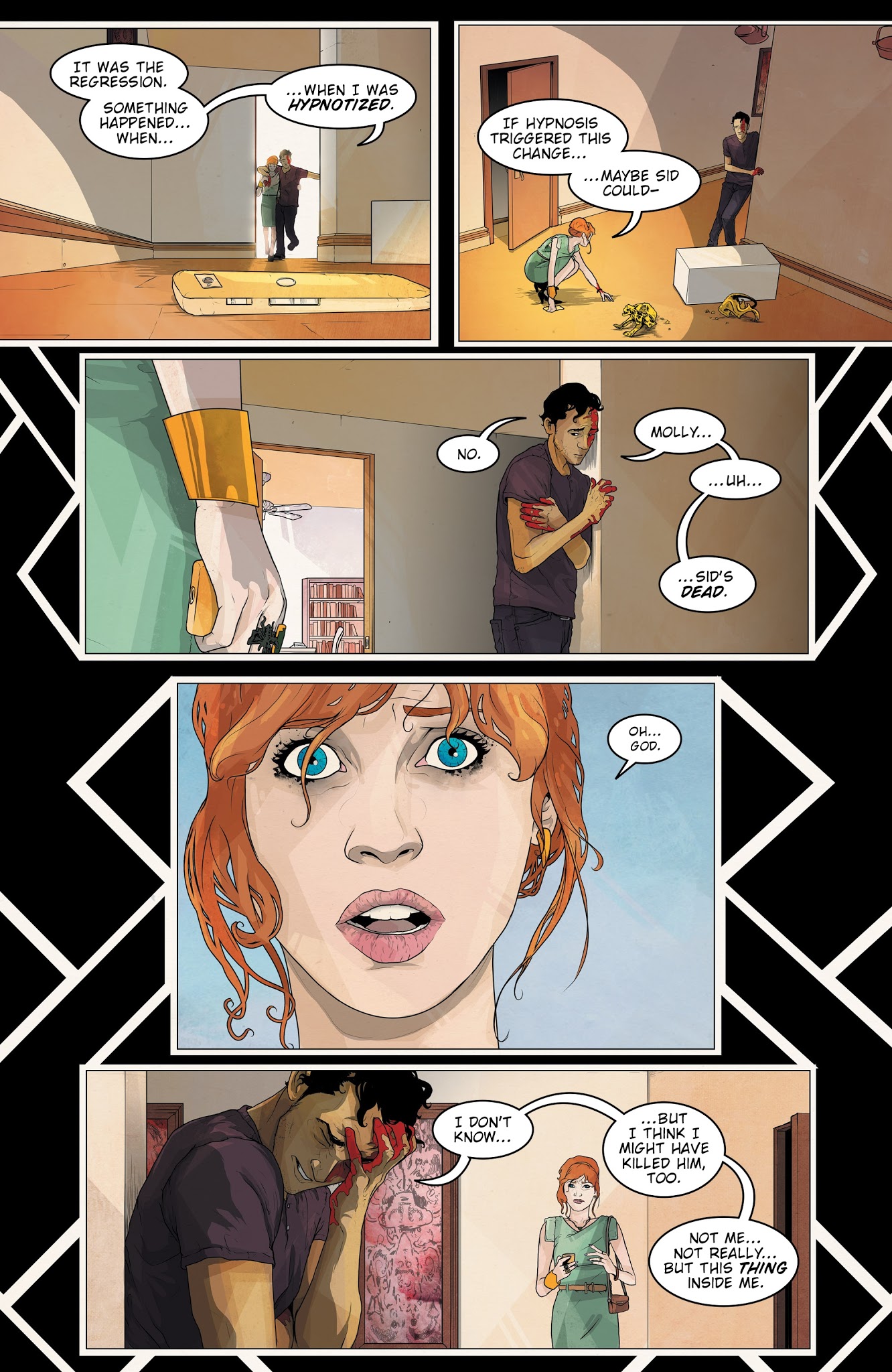 Read online Regression comic -  Issue #4 - 9