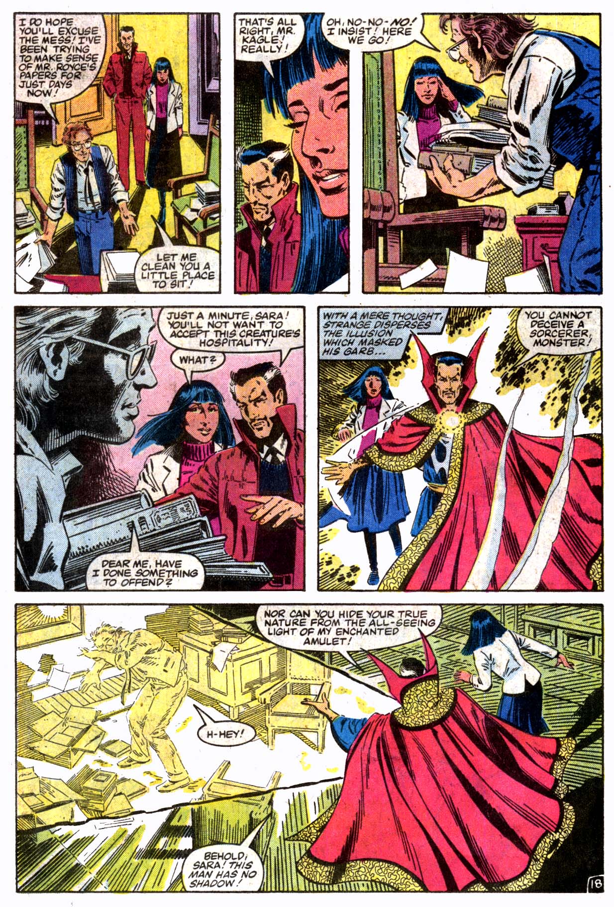 Read online Doctor Strange (1974) comic -  Issue #58 - 19