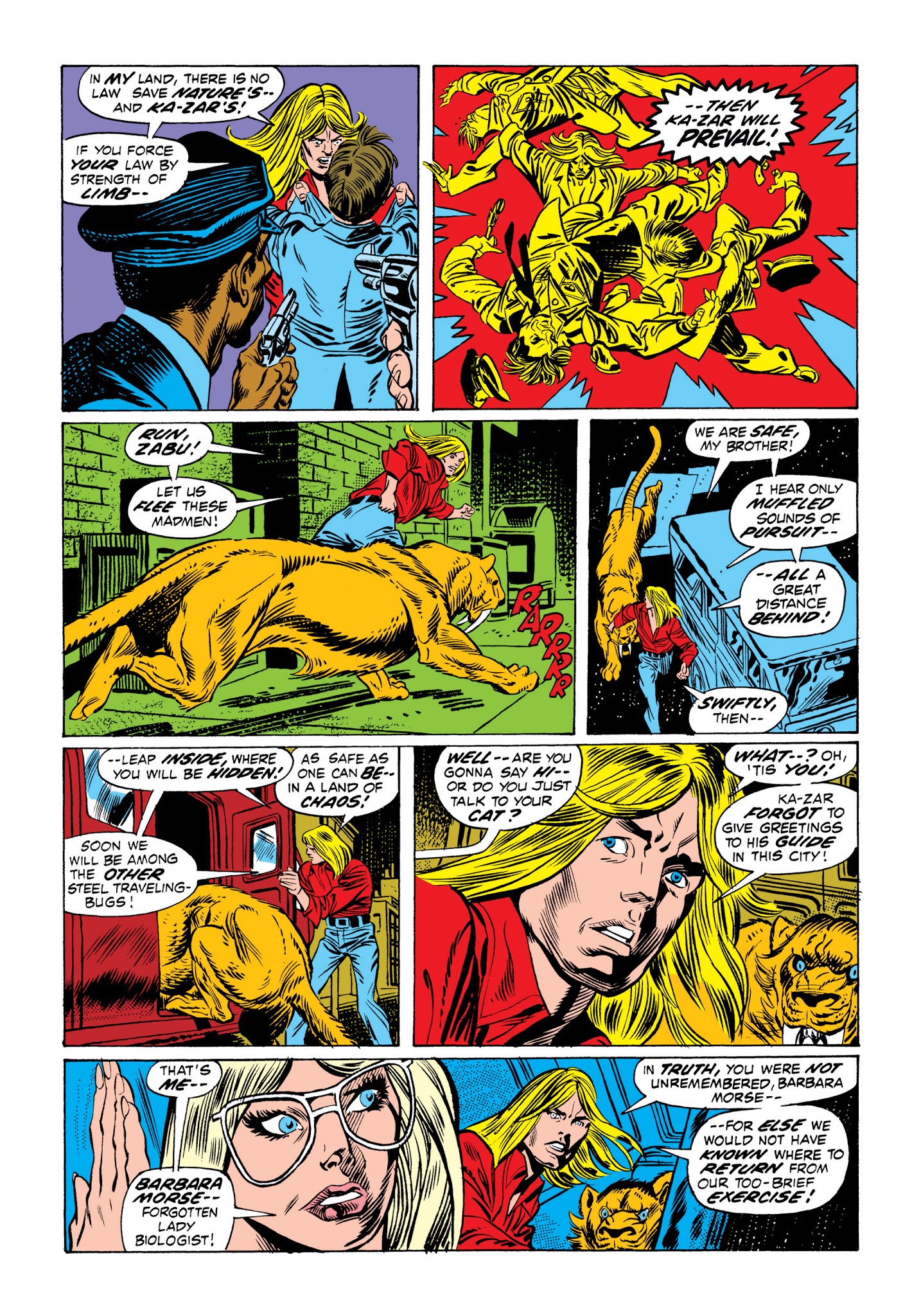 Read online Marvel Masterworks: Ka-Zar comic -  Issue # TPB 1 - 55