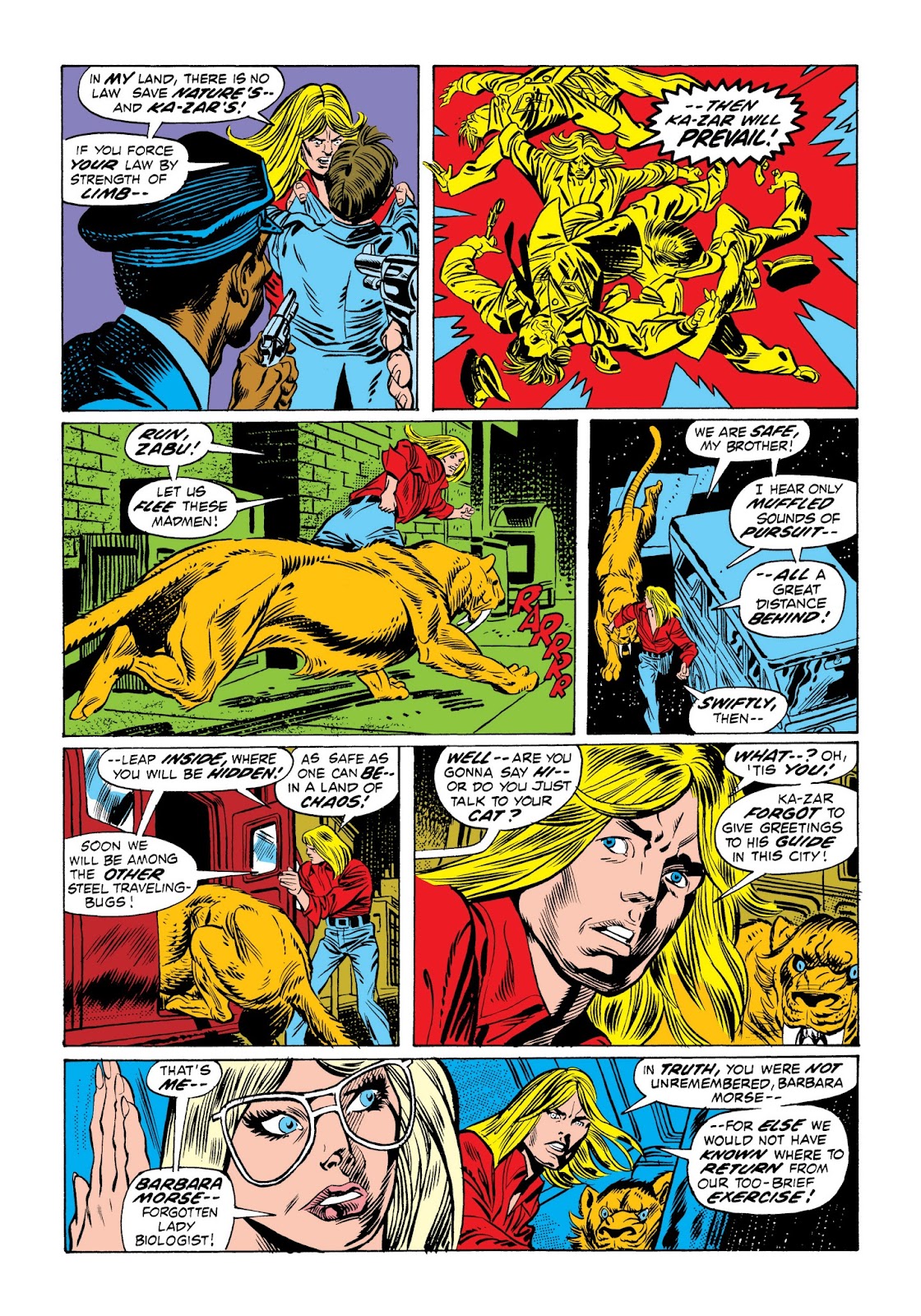 Marvel Masterworks: Ka-Zar issue TPB 1 - Page 254