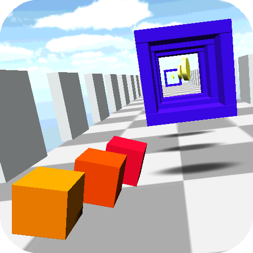 Flying Cube Racing 3D For Android Free Download