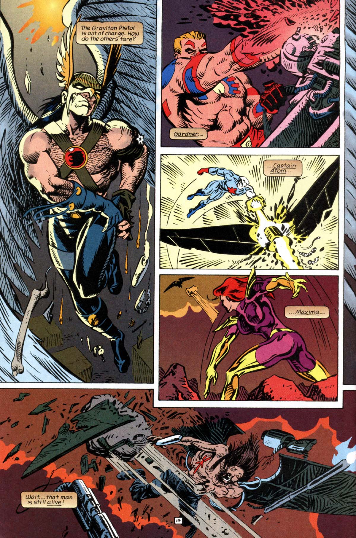 Hawkman (1993) Issue #22 #25 - English 14