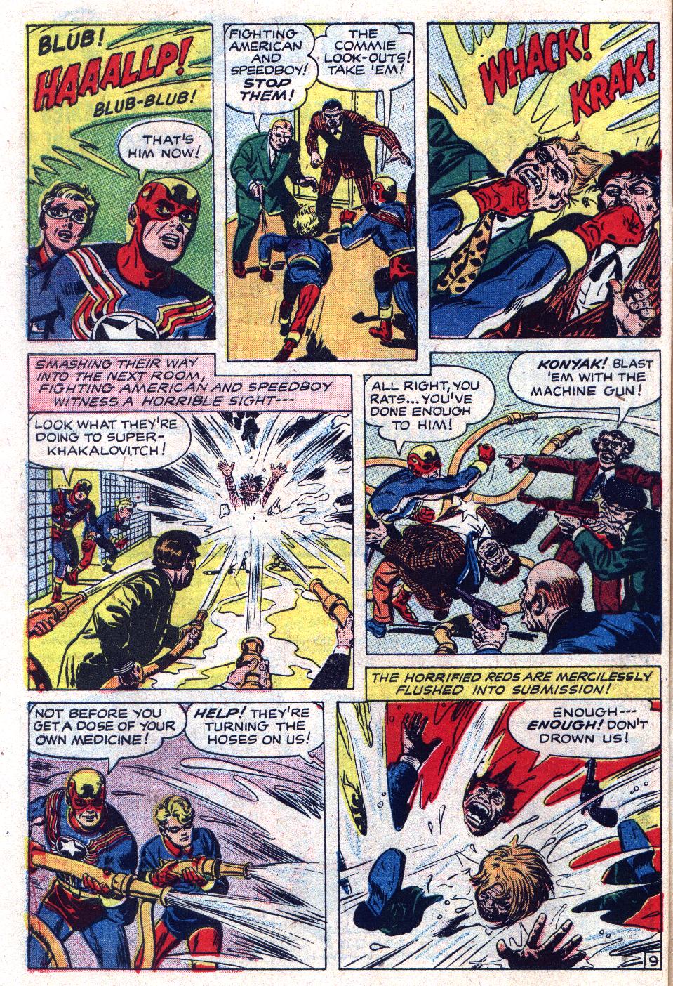 Read online Fighting American (1954) comic -  Issue #6 - 30