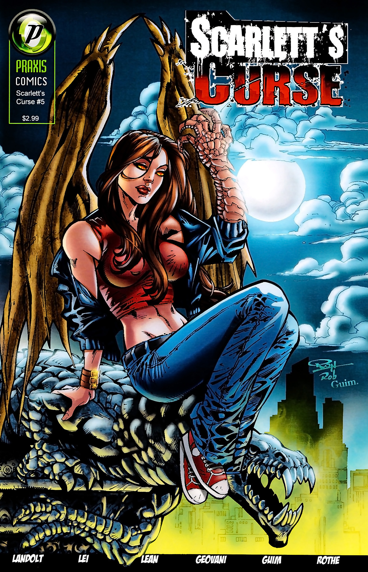 Read online Scarlett's Curse comic -  Issue #5 - 1