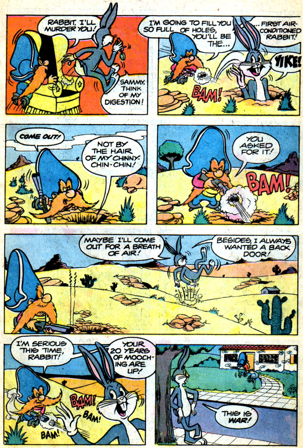 Read online Yosemite Sam and Bugs Bunny comic -  Issue #44 - 10