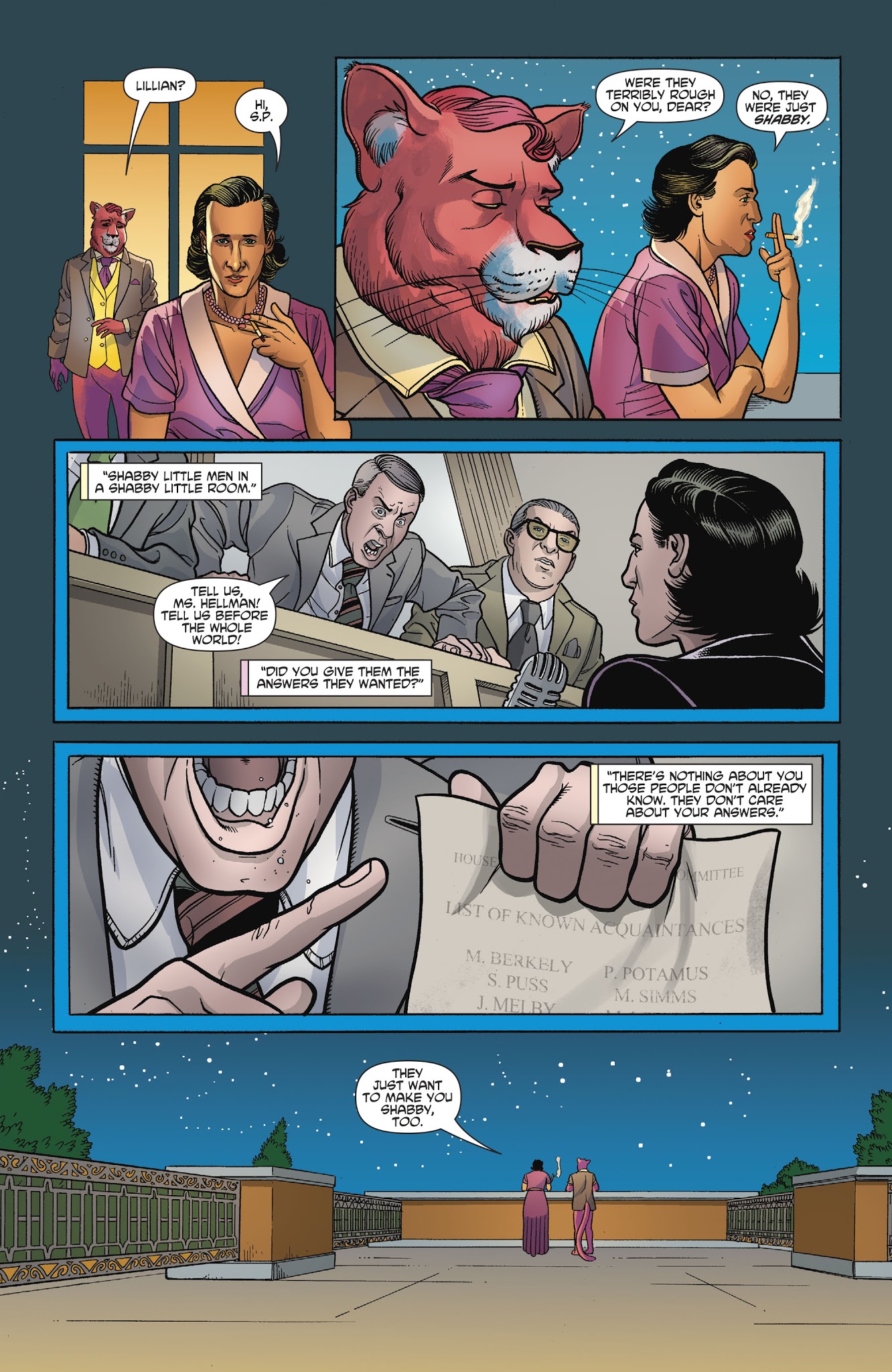 Read online Exit Stage Left: The Snagglepuss Chronicles comic -  Issue #1 - 22