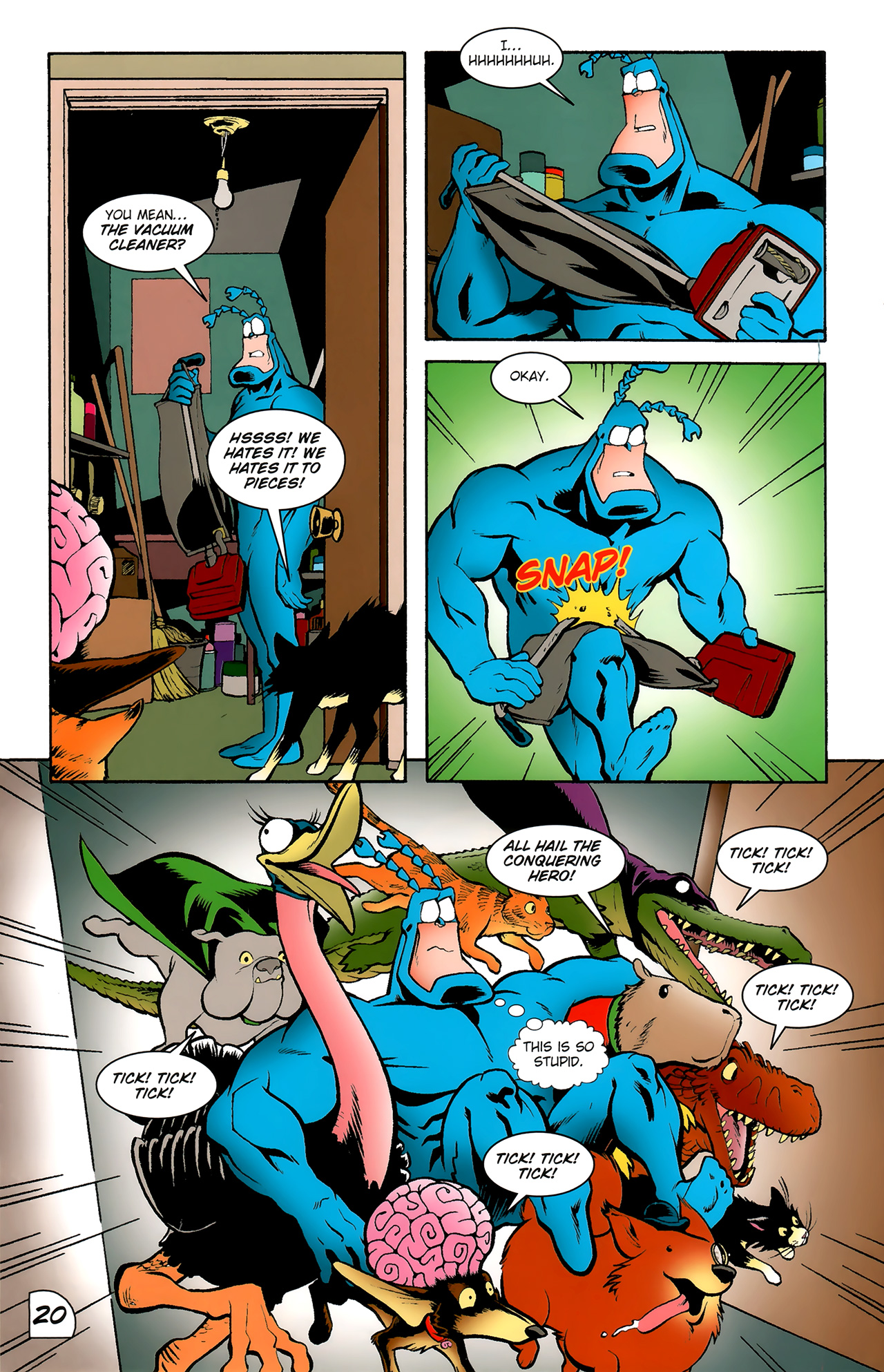 Read online The Tick New Series comic -  Issue #8 - 21