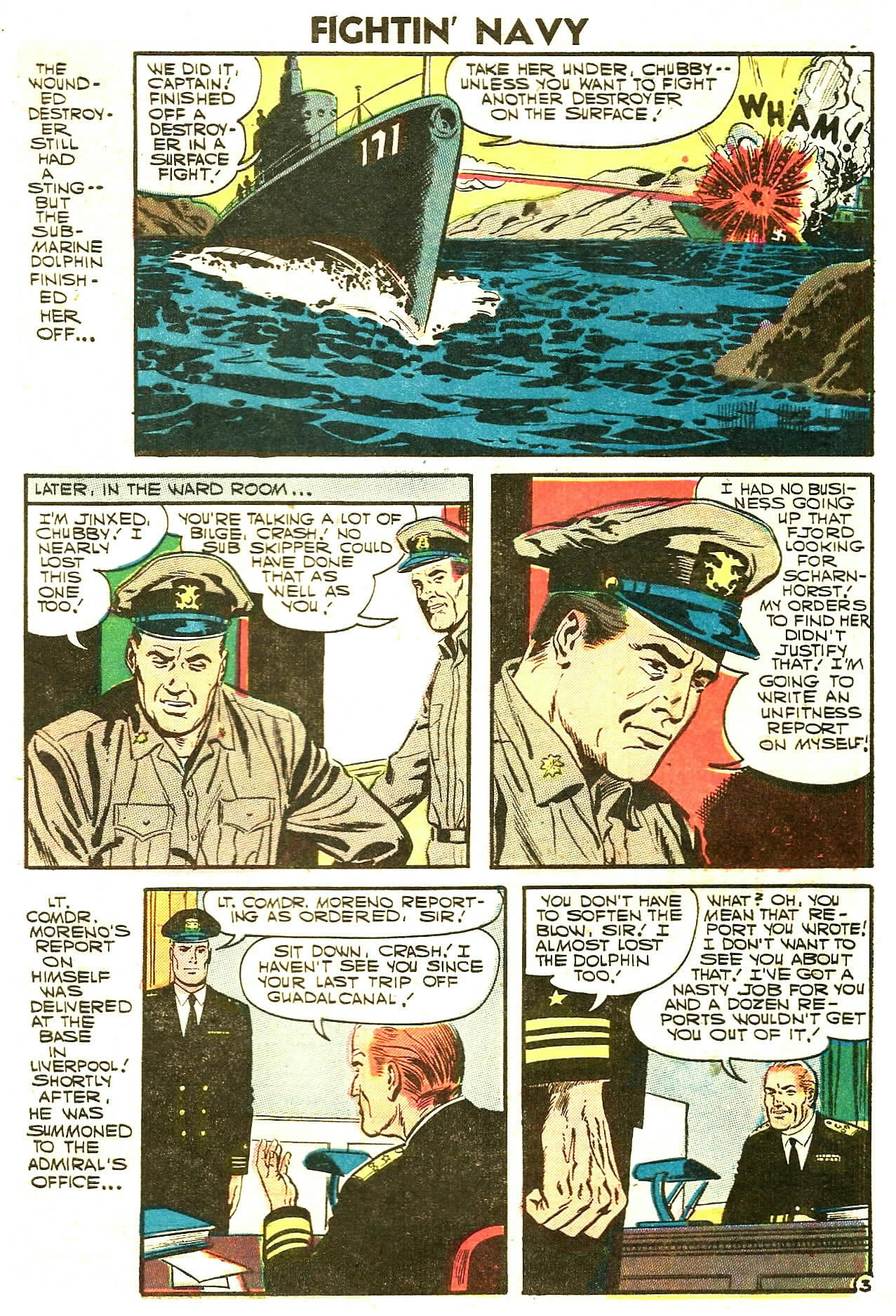 Read online Fightin' Navy comic -  Issue #78 - 5
