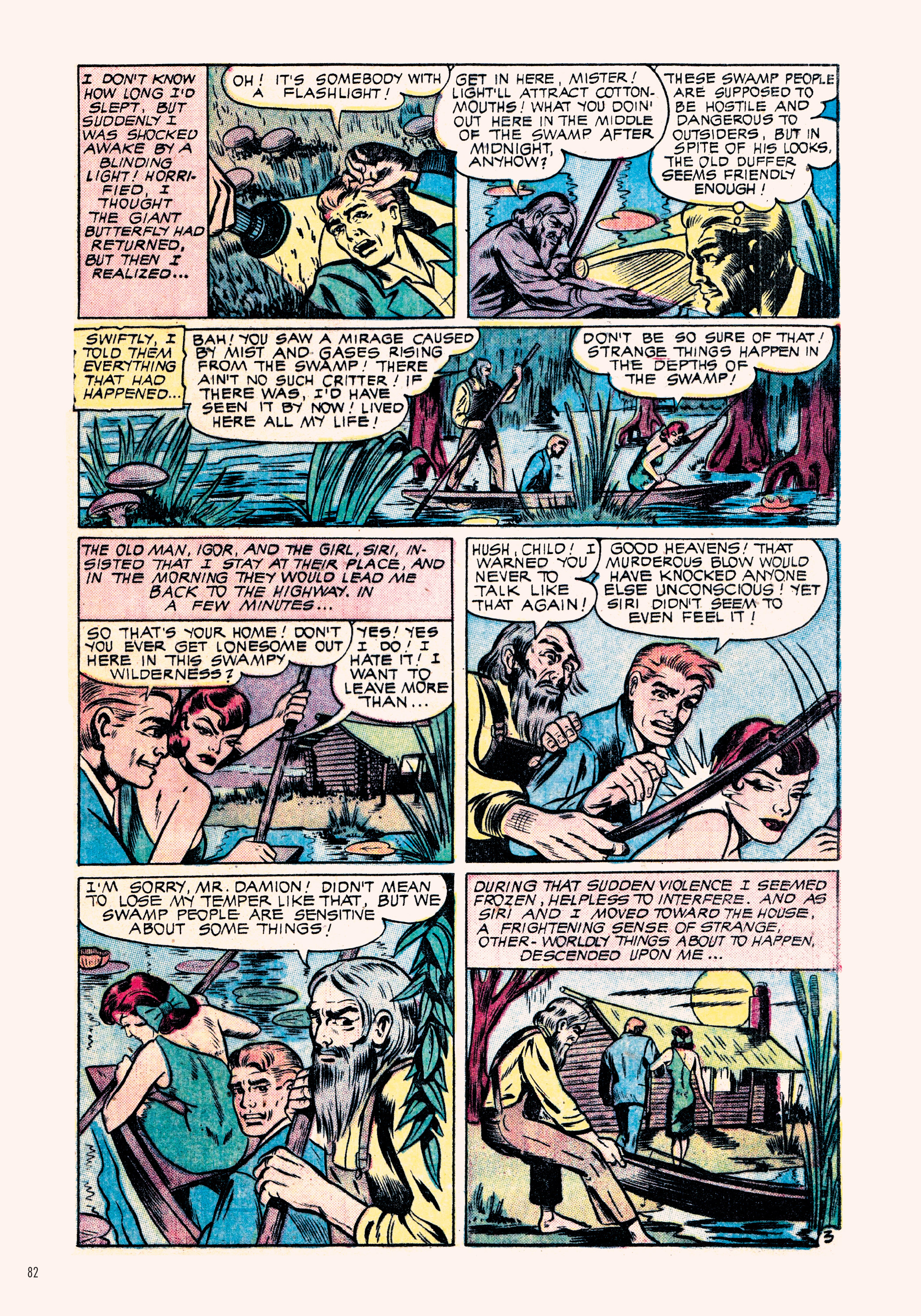 Read online Classic Monsters of Pre-Code Horror Comics: Swamp Monsters comic -  Issue # TPB - 82